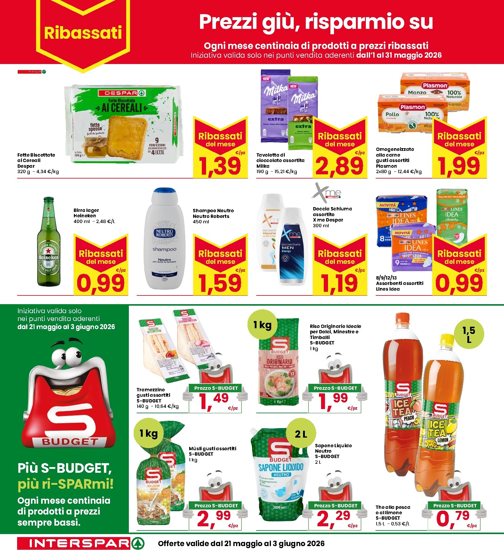 interspar - Volantino attuale di INTERSPAR valido dal giovedì 21/05/2026 al mercoledì 03/06/2026 - page: 28