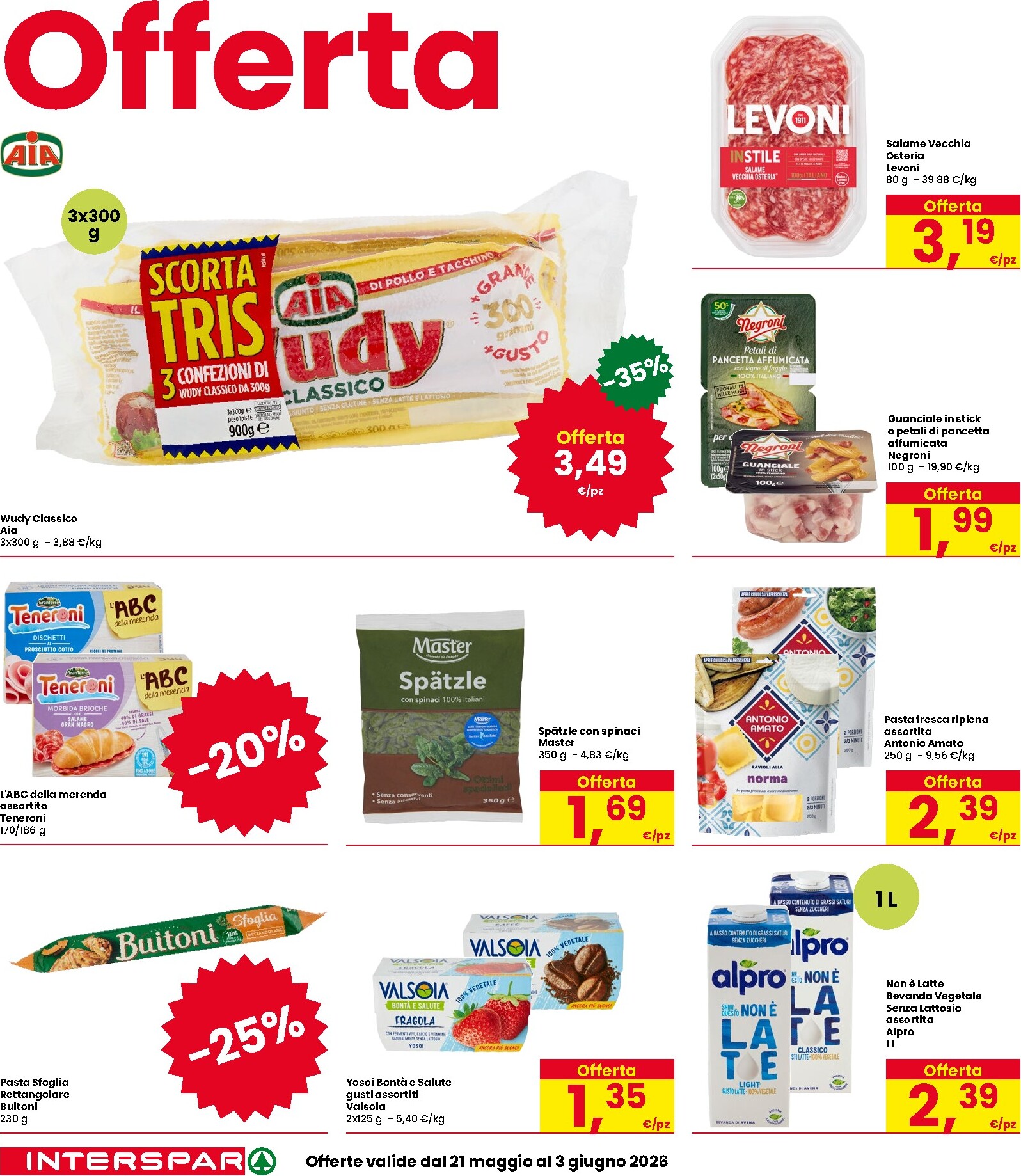 interspar - Volantino attuale di INTERSPAR valido dal giovedì 21/05/2026 al mercoledì 03/06/2026 - page: 12