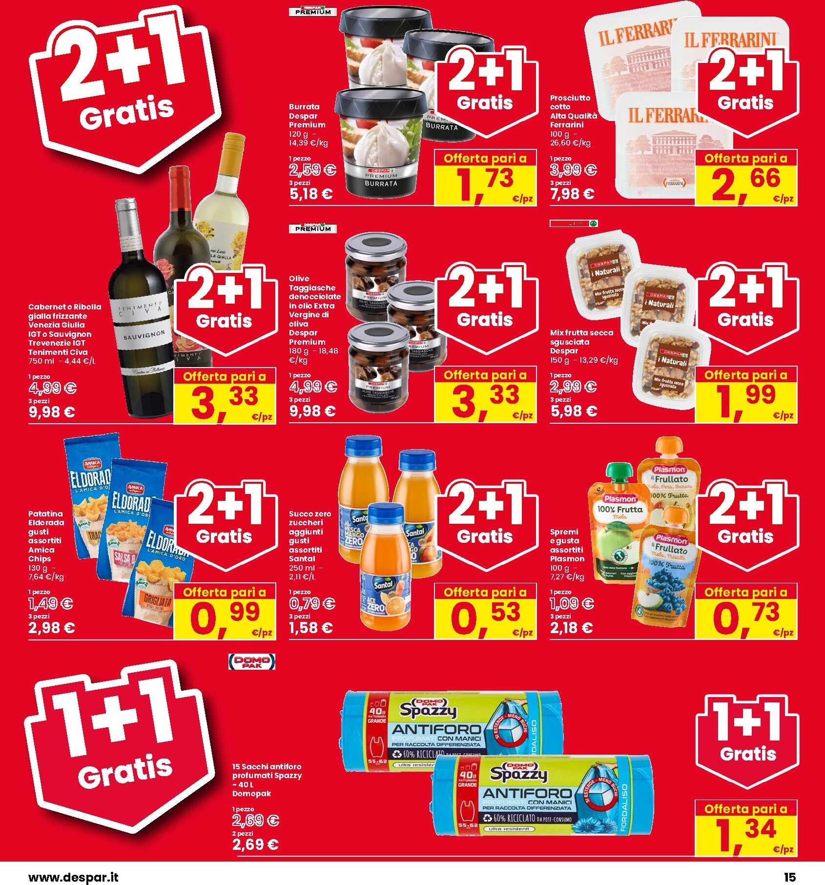 interspar - Volantino attuale di INTERSPAR valido dal giovedì 21/05/2026 al mercoledì 03/06/2026 - page: 15
