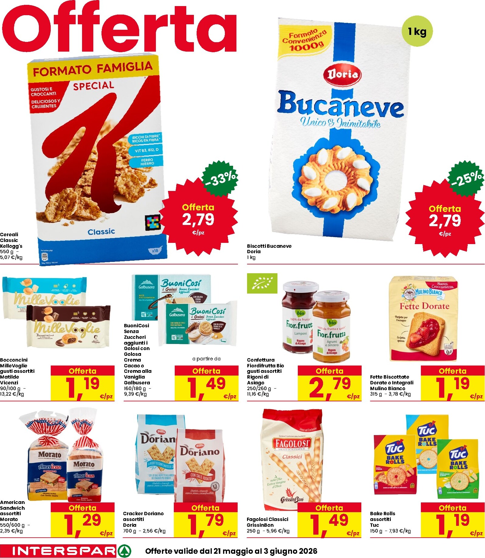 interspar - Volantino attuale di INTERSPAR valido dal giovedì 21/05/2026 al mercoledì 03/06/2026 - page: 18