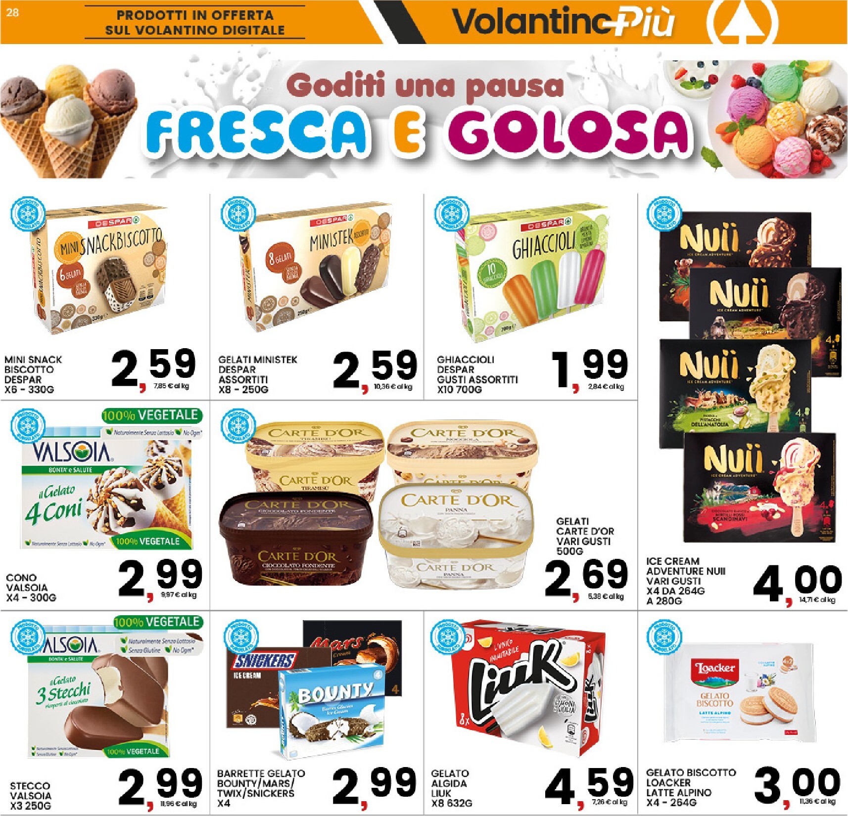 interspar - Volantino attuale di INTERSPAR valido dal giovedì 28/05/2026 al domenica 07/06/2026 - page: 28