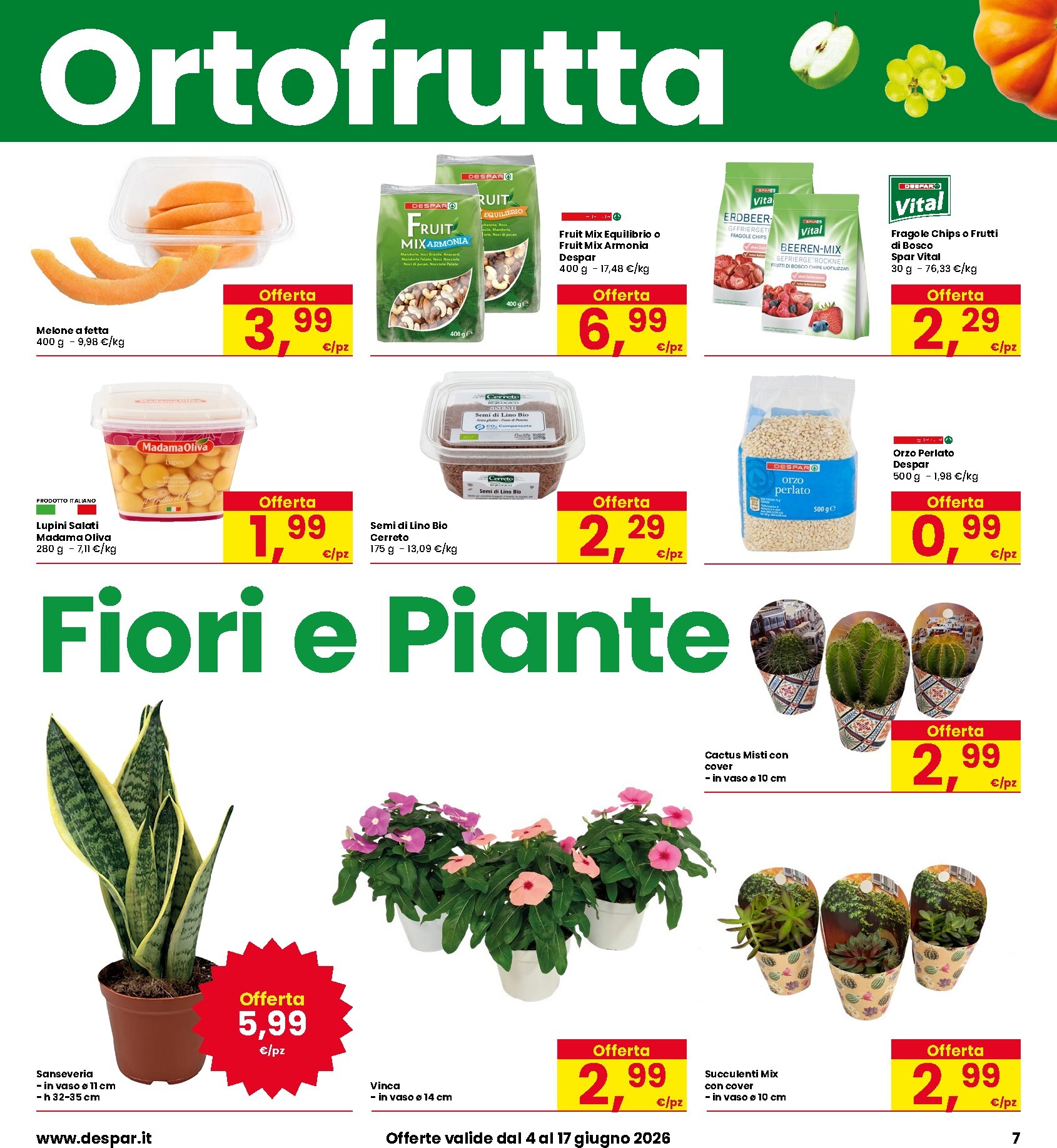 interspar - Volantino attuale di INTERSPAR valido dal giovedì 04/06/2026 al mercoledì 17/06/2026 - page: 7