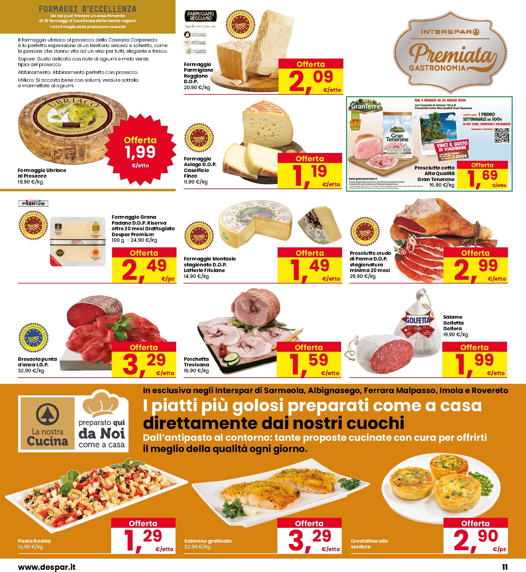interspar - Volantino attuale di INTERSPAR valido dal giovedì 04/06/2026 al mercoledì 17/06/2026 - page: 11