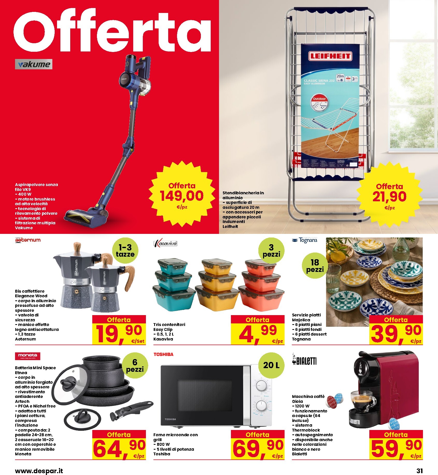 interspar - Volantino attuale di INTERSPAR valido dal giovedì 04/06/2026 al mercoledì 17/06/2026 - page: 31