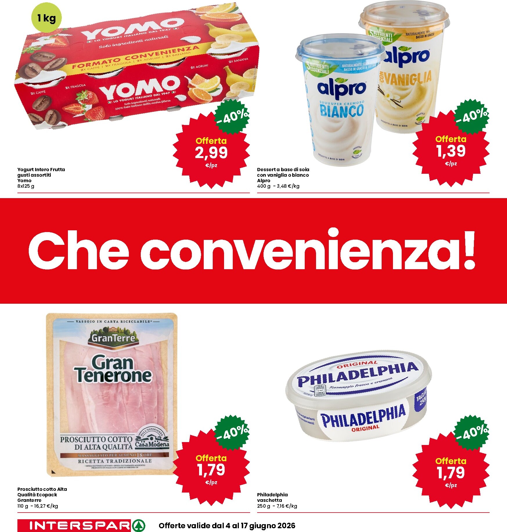interspar - Volantino attuale di INTERSPAR valido dal giovedì 04/06/2026 al mercoledì 17/06/2026 - page: 2