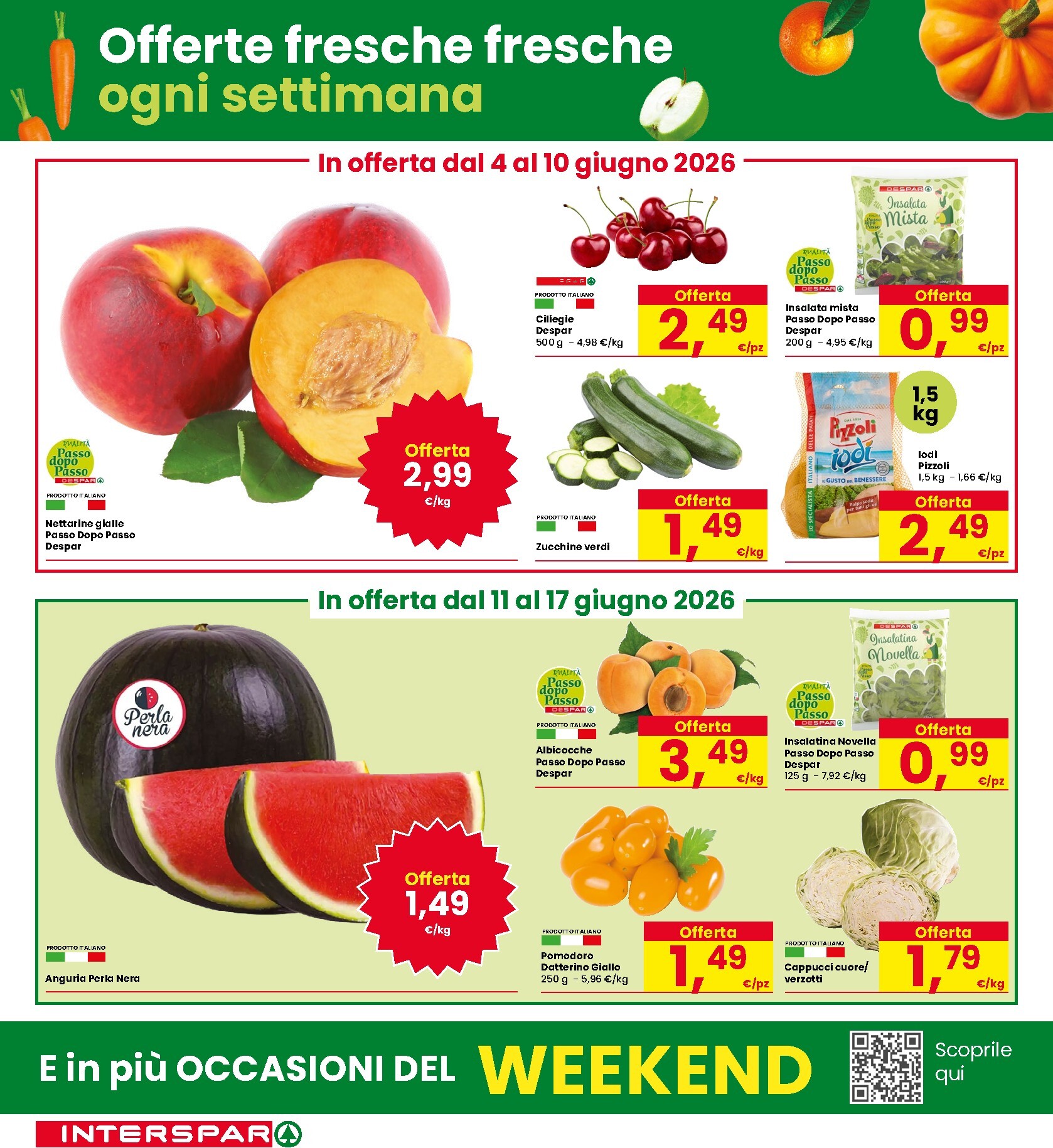 interspar - Volantino attuale di INTERSPAR valido dal giovedì 04/06/2026 al mercoledì 17/06/2026 - page: 6