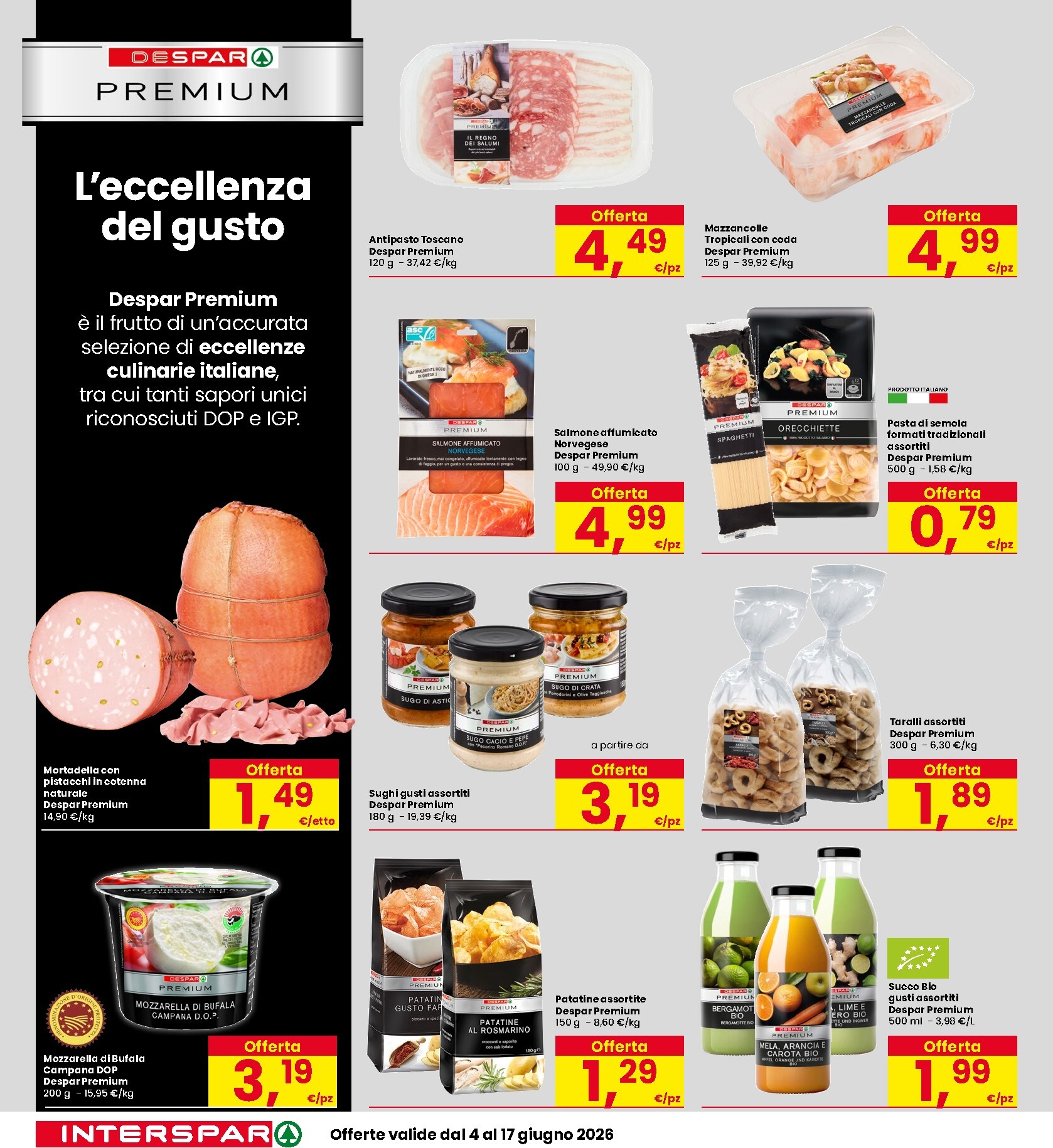 interspar - Volantino attuale di INTERSPAR valido dal giovedì 04/06/2026 al mercoledì 17/06/2026 - page: 12