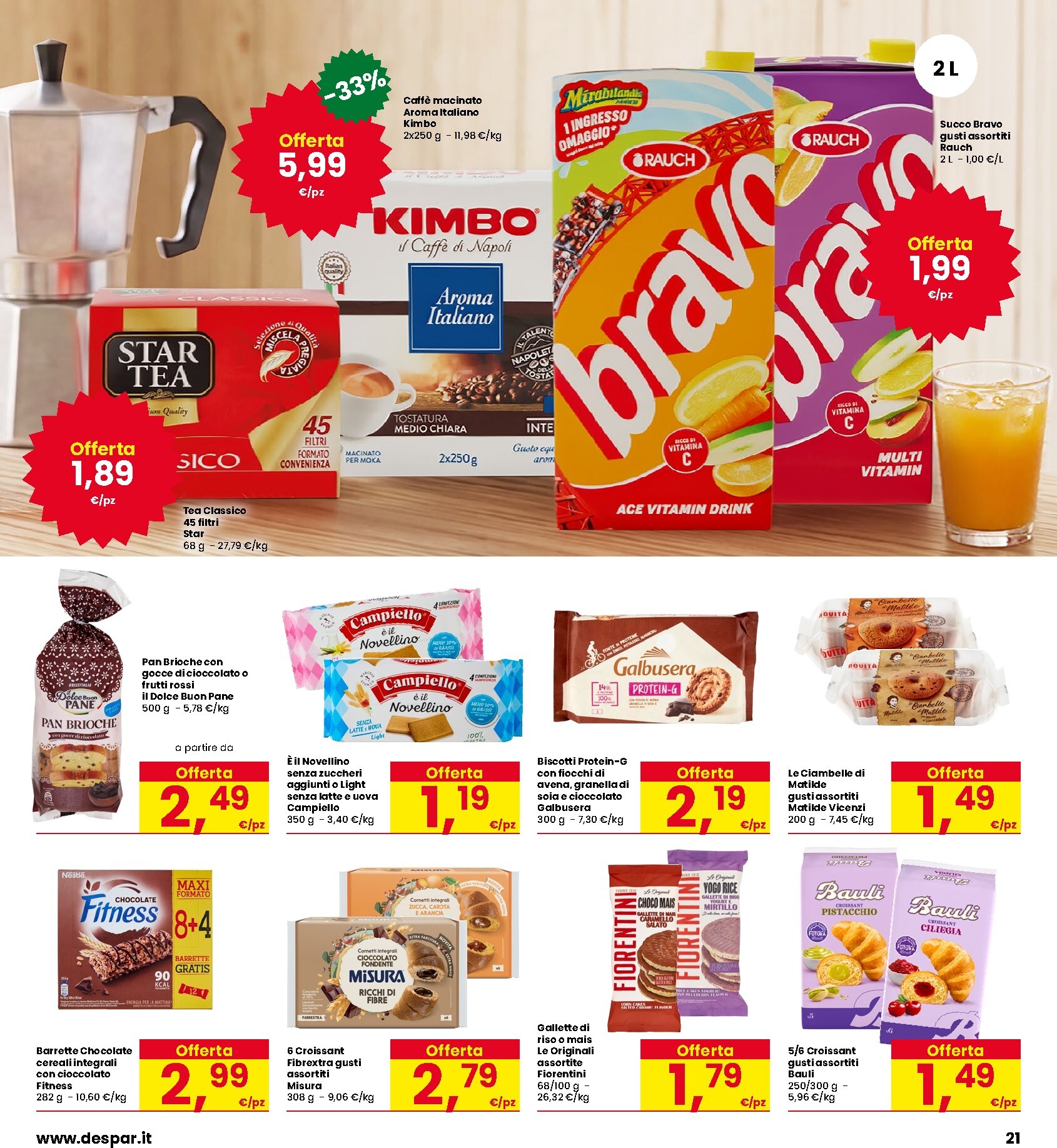 interspar - Volantino attuale di INTERSPAR valido dal giovedì 04/06/2026 al mercoledì 17/06/2026 - page: 21