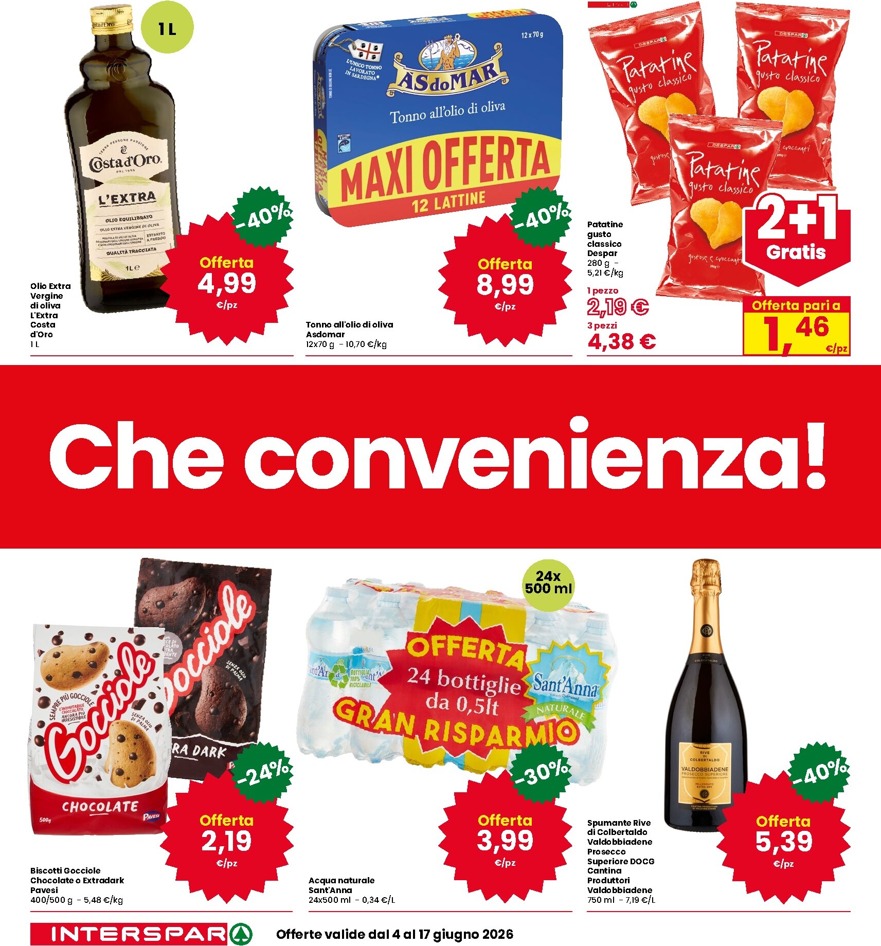 interspar - Volantino attuale di INTERSPAR valido dal giovedì 04/06/2026 al mercoledì 17/06/2026 - page: 4