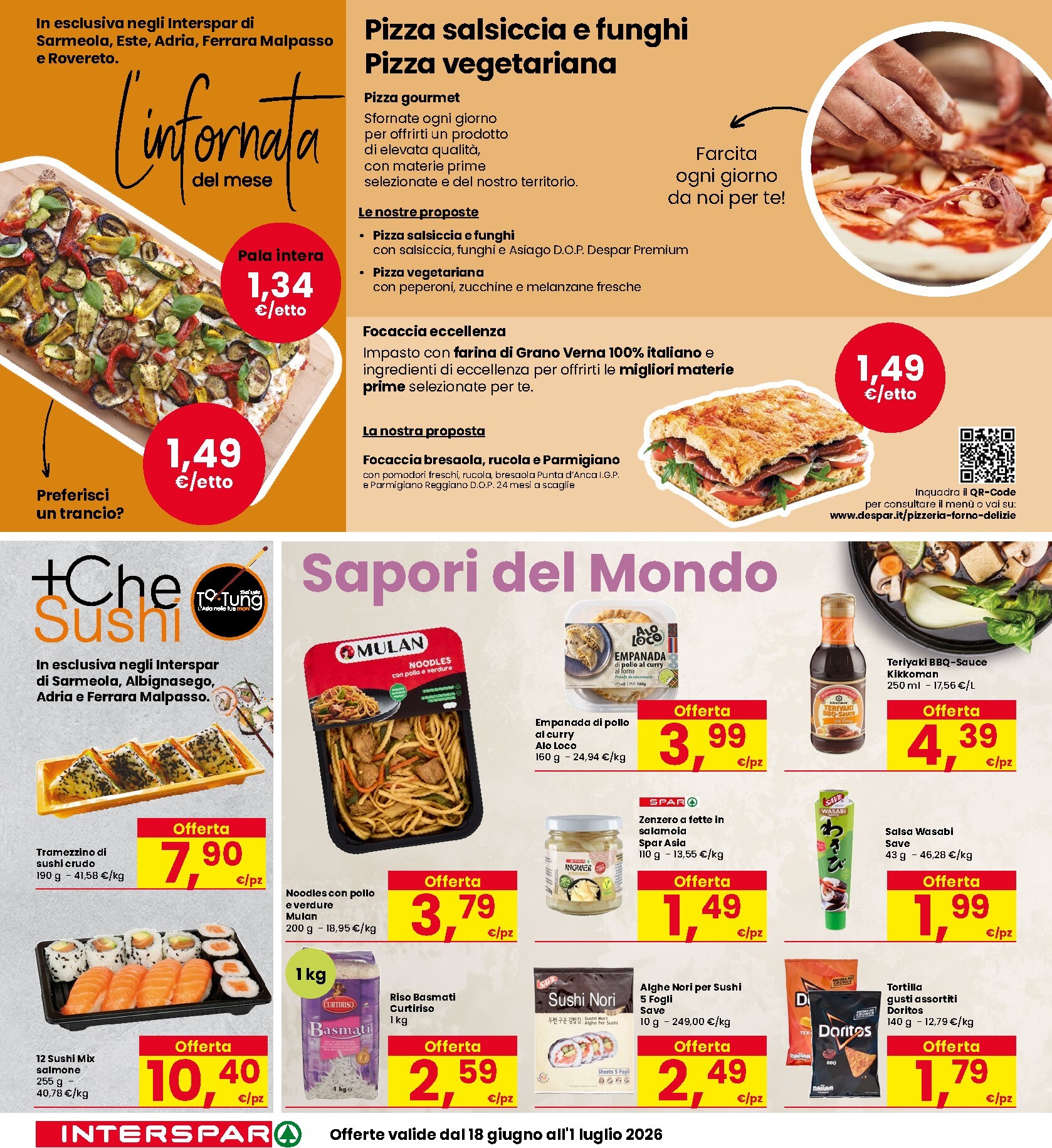 interspar - Volantino attuale di INTERSPAR valido dal giovedì 18/06/2026 al mercoledì 01/07/2026 - page: 14
