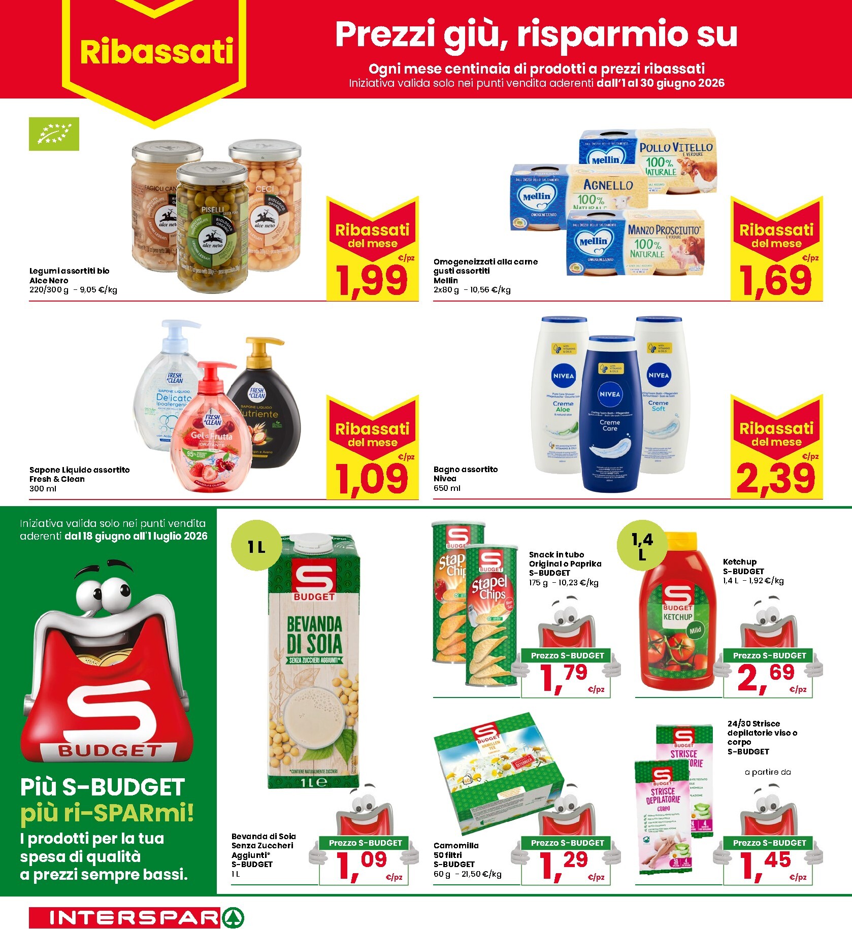 interspar - Volantino attuale di INTERSPAR valido dal giovedì 18/06/2026 al mercoledì 01/07/2026 - page: 20