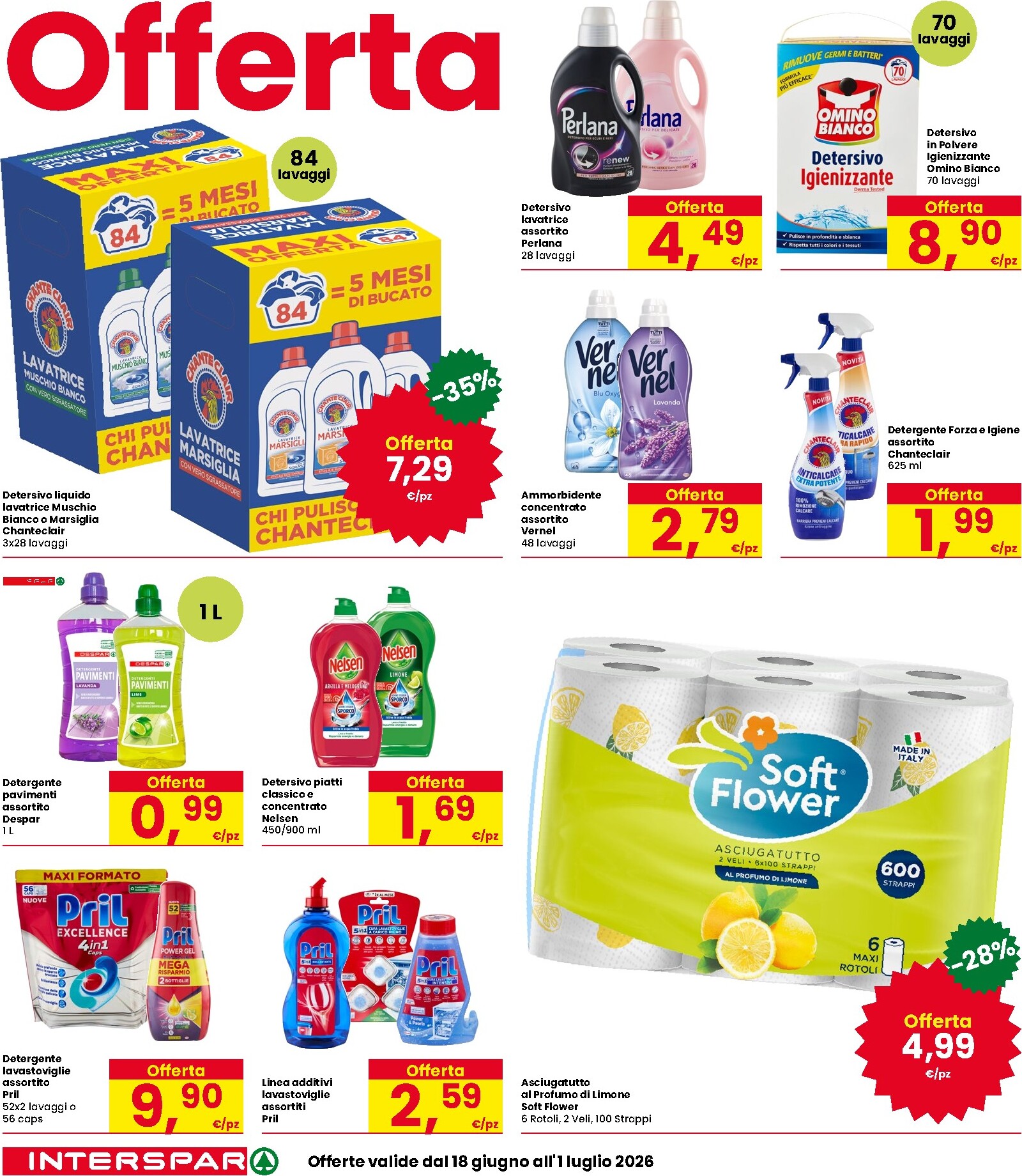 interspar - Volantino attuale di INTERSPAR valido dal giovedì 18/06/2026 al mercoledì 01/07/2026 - page: 26