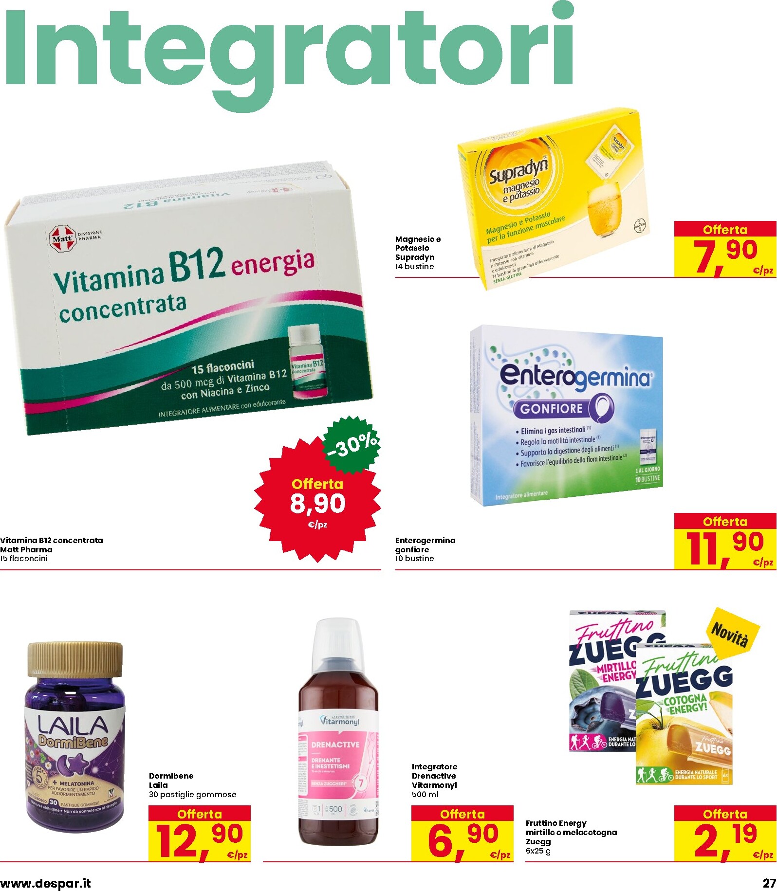 interspar - Volantino attuale di INTERSPAR valido dal giovedì 18/06/2026 al mercoledì 01/07/2026 - page: 27