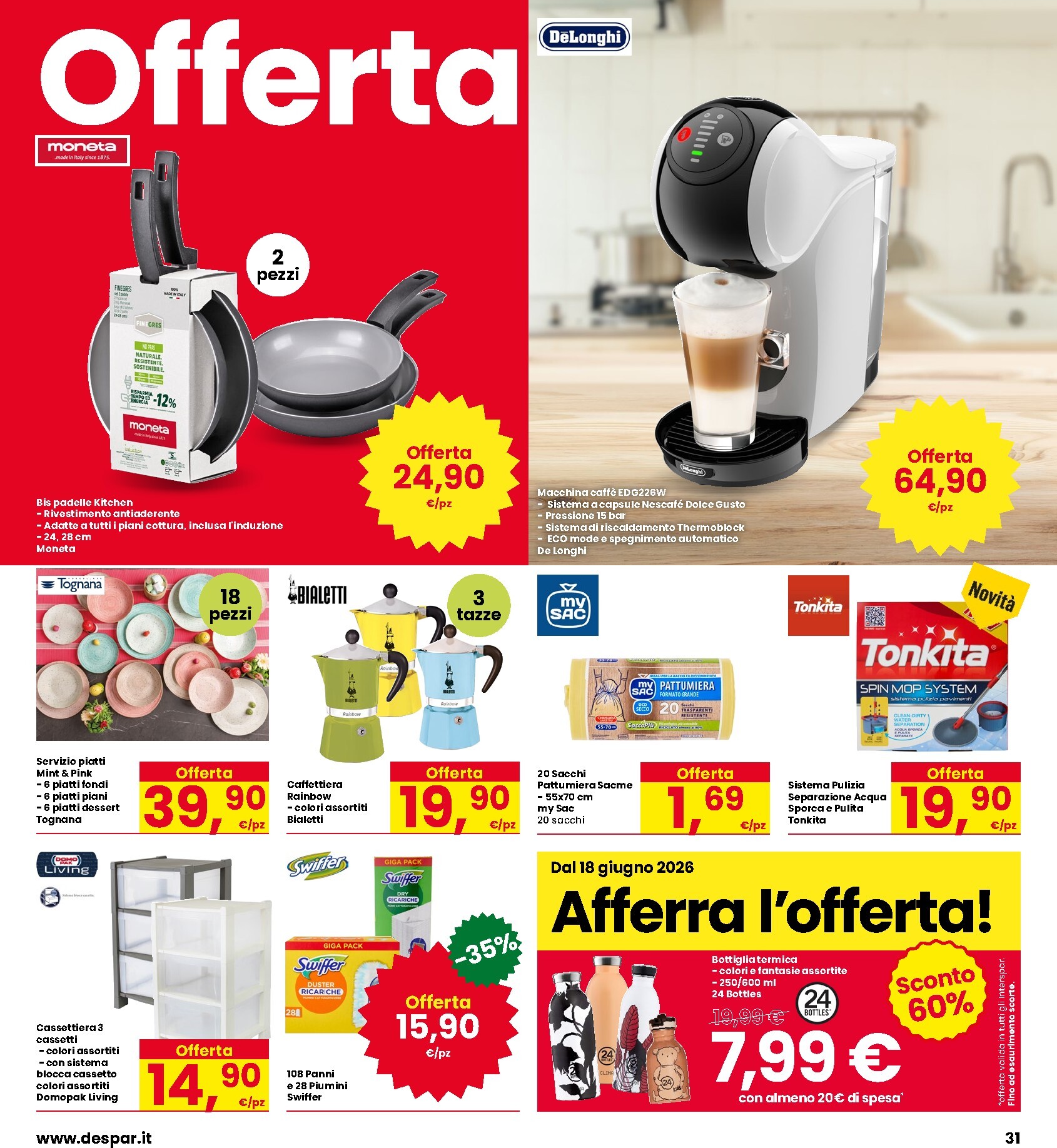 interspar - Volantino attuale di INTERSPAR valido dal giovedì 18/06/2026 al mercoledì 01/07/2026 - page: 31