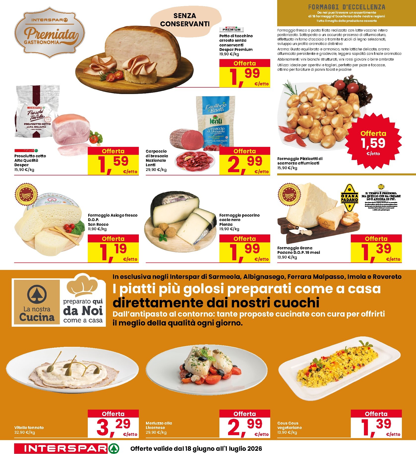 interspar - Volantino attuale di INTERSPAR valido dal giovedì 18/06/2026 al mercoledì 01/07/2026 - page: 6