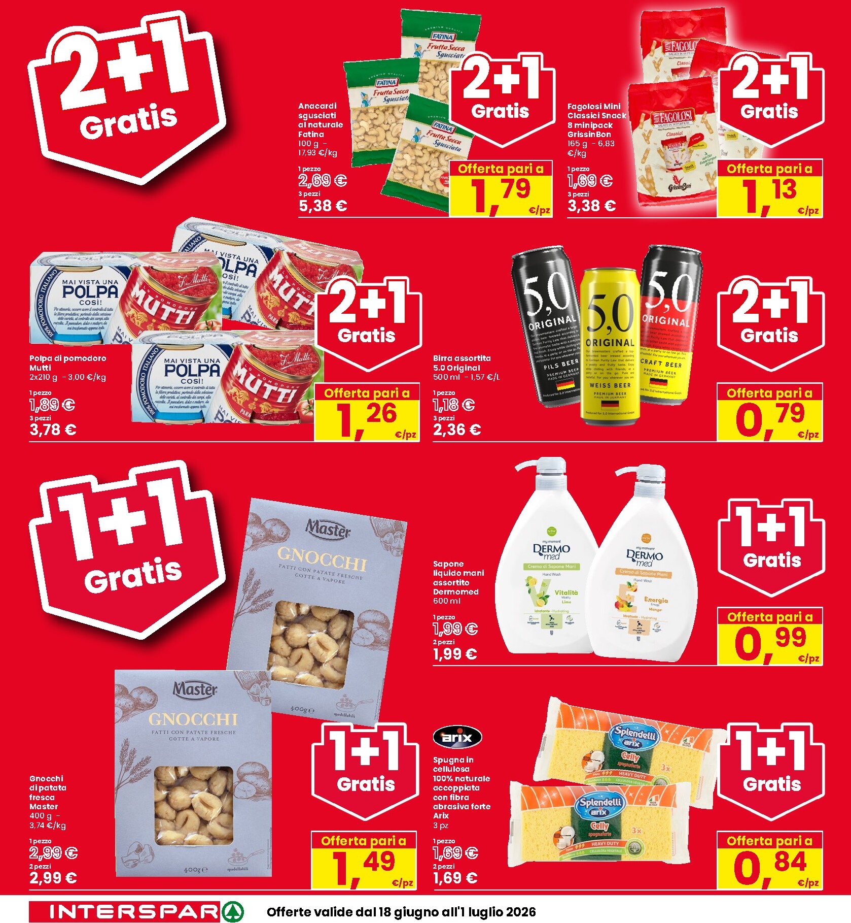 interspar - Volantino attuale di INTERSPAR valido dal giovedì 18/06/2026 al mercoledì 01/07/2026 - page: 16