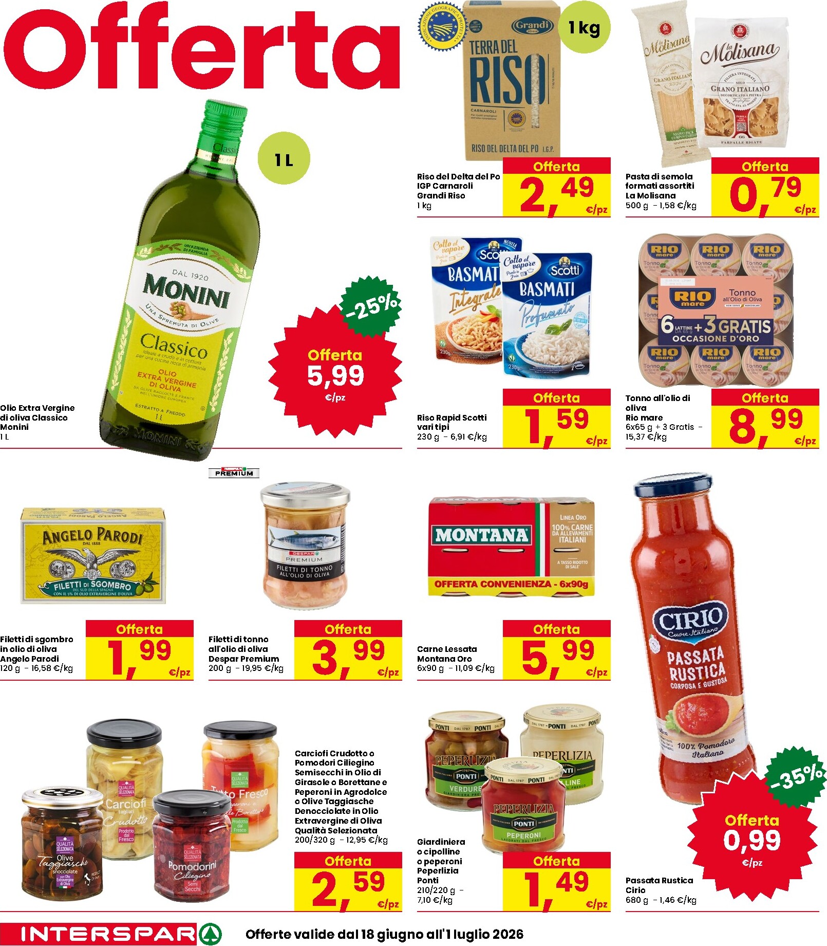 interspar - Volantino attuale di INTERSPAR valido dal giovedì 18/06/2026 al mercoledì 01/07/2026 - page: 24