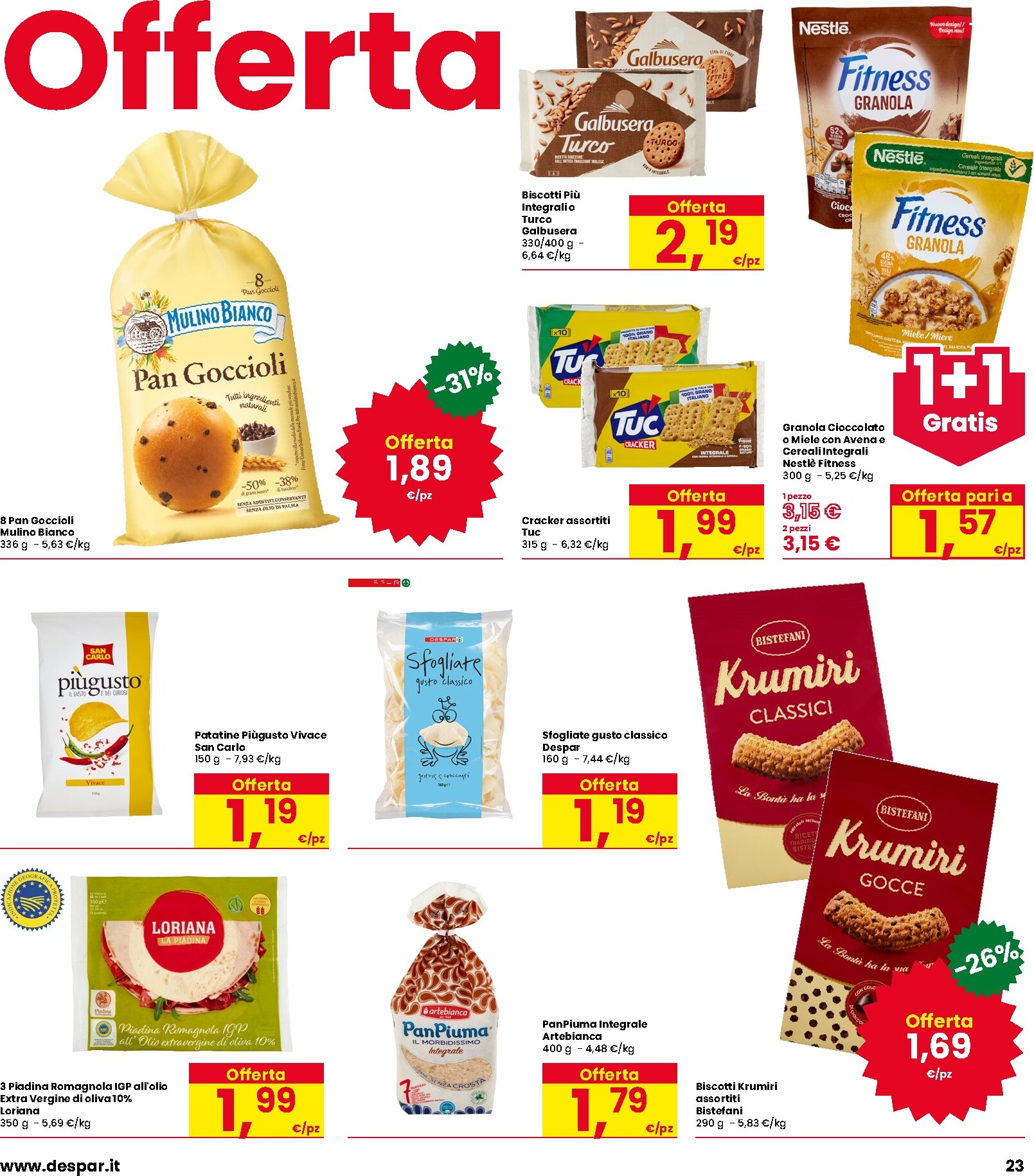 interspar - Volantino attuale di INTERSPAR valido dal giovedì 18/06/2026 al mercoledì 01/07/2026 - page: 23