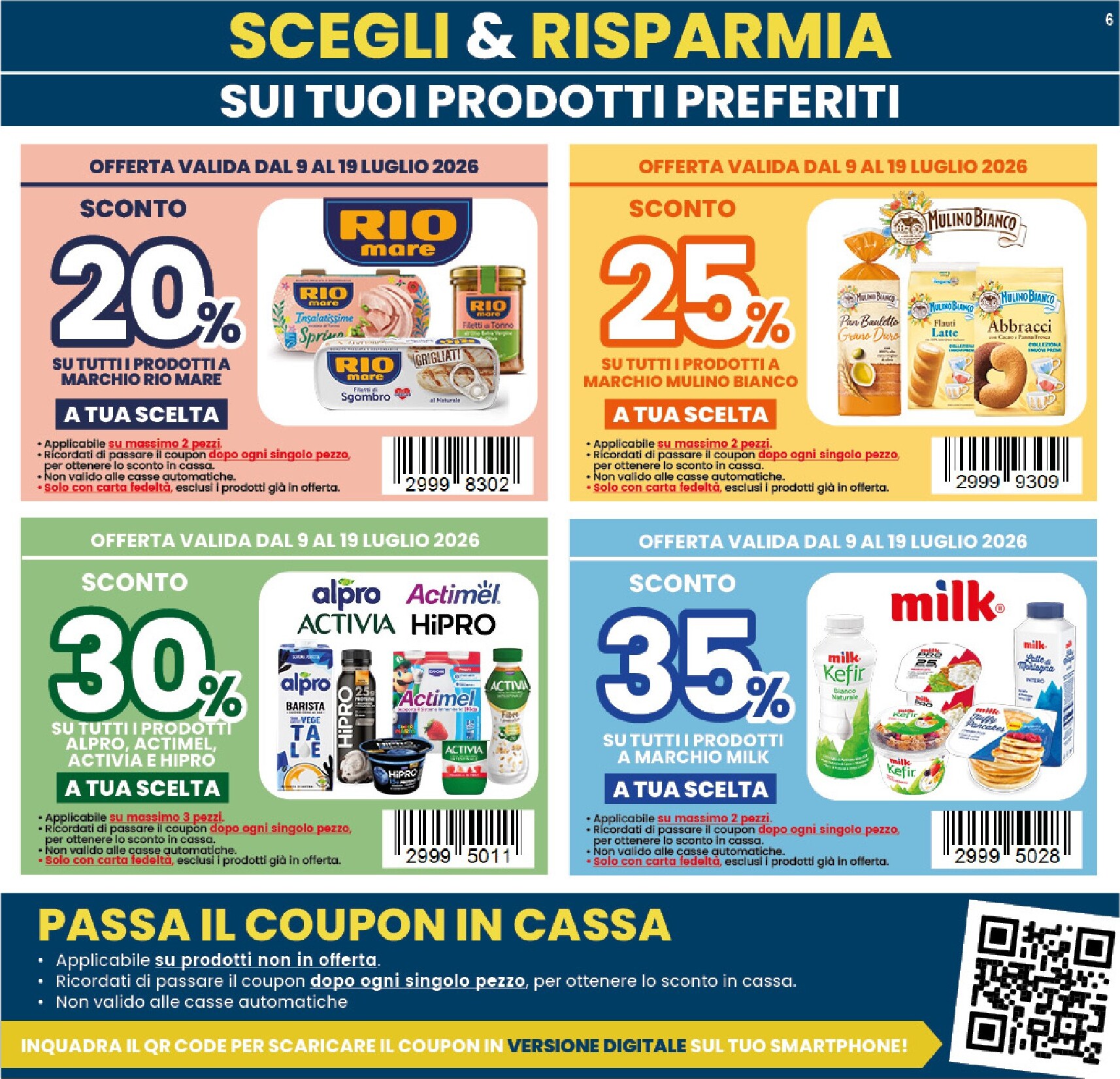 interspar - Volantino attuale di INTERSPAR valido dal giovedì 09/07/2026 al domenica 19/07/2026 - page: 6