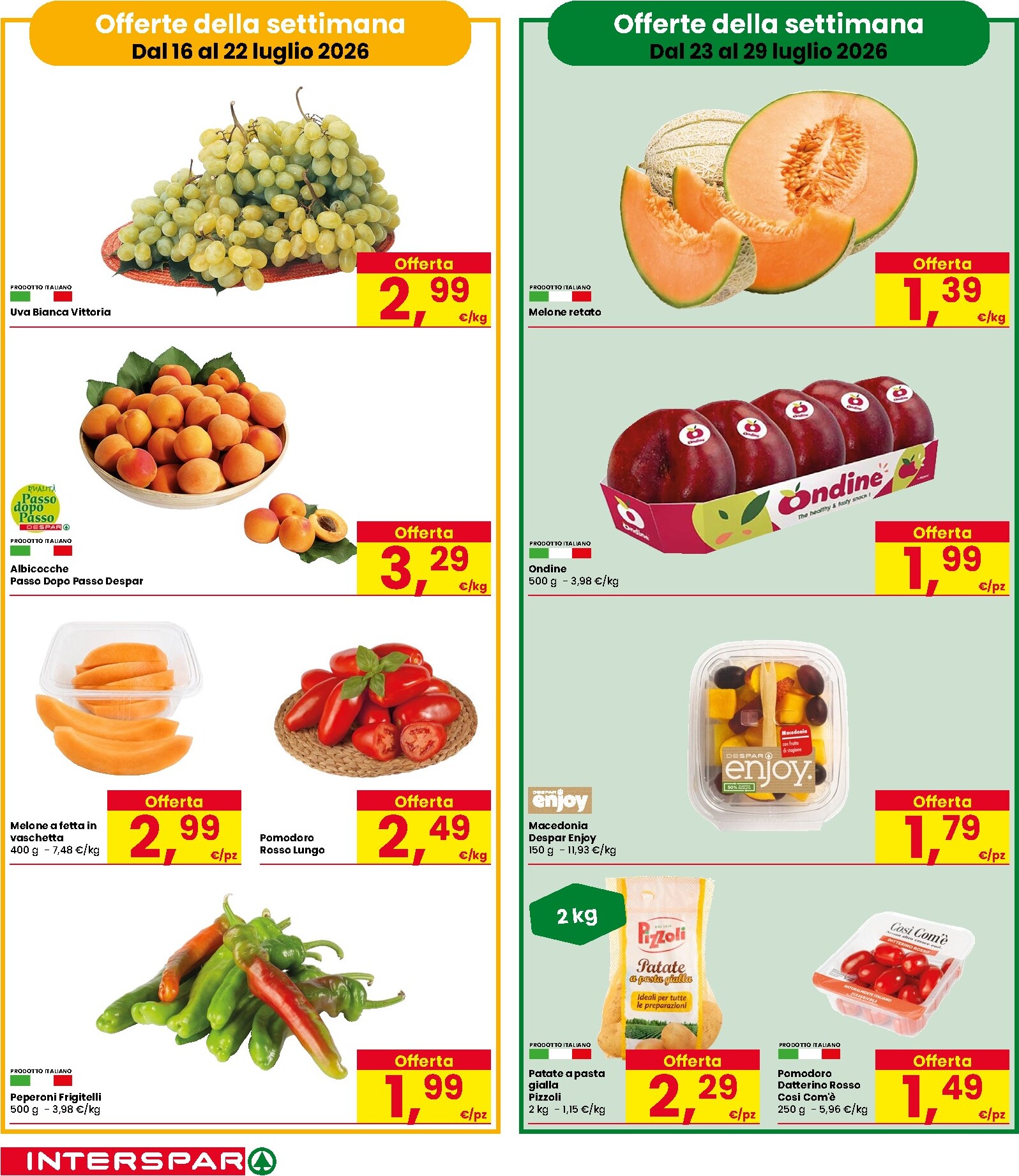 interspar - Volantino attuale di INTERSPAR valido dal giovedì 16/07/2026 al mercoledì 29/07/2026 - page: 2