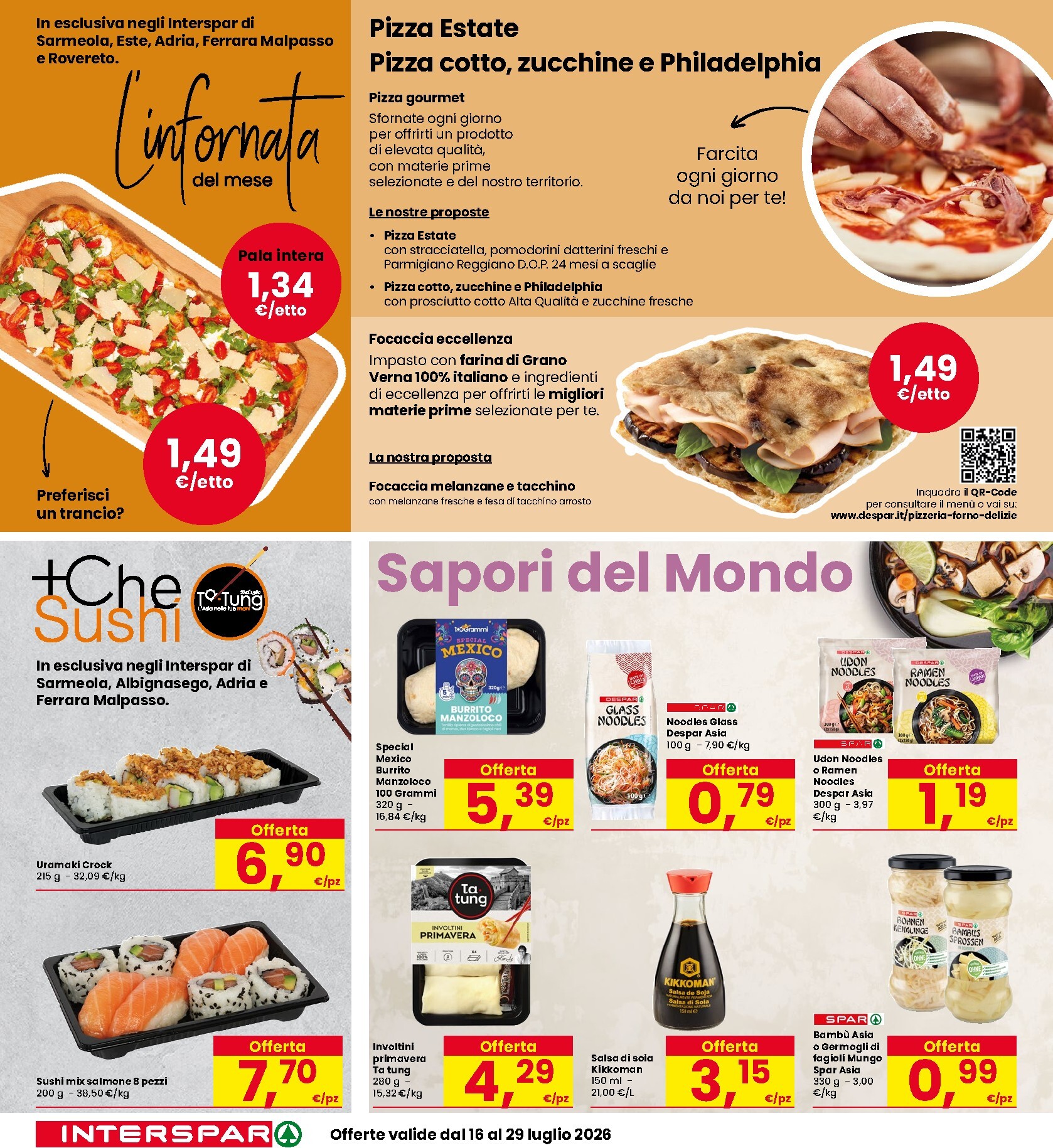 interspar - Volantino attuale di INTERSPAR valido dal giovedì 16/07/2026 al mercoledì 29/07/2026 - page: 16