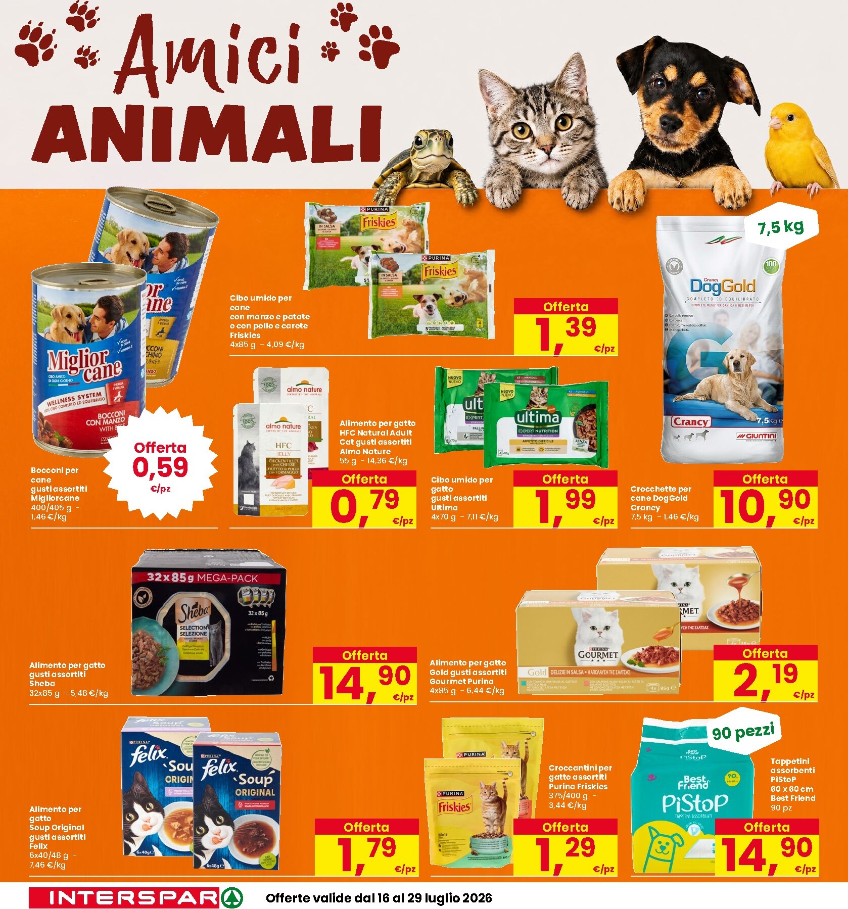 interspar - Volantino attuale di INTERSPAR valido dal giovedì 16/07/2026 al mercoledì 29/07/2026 - page: 28