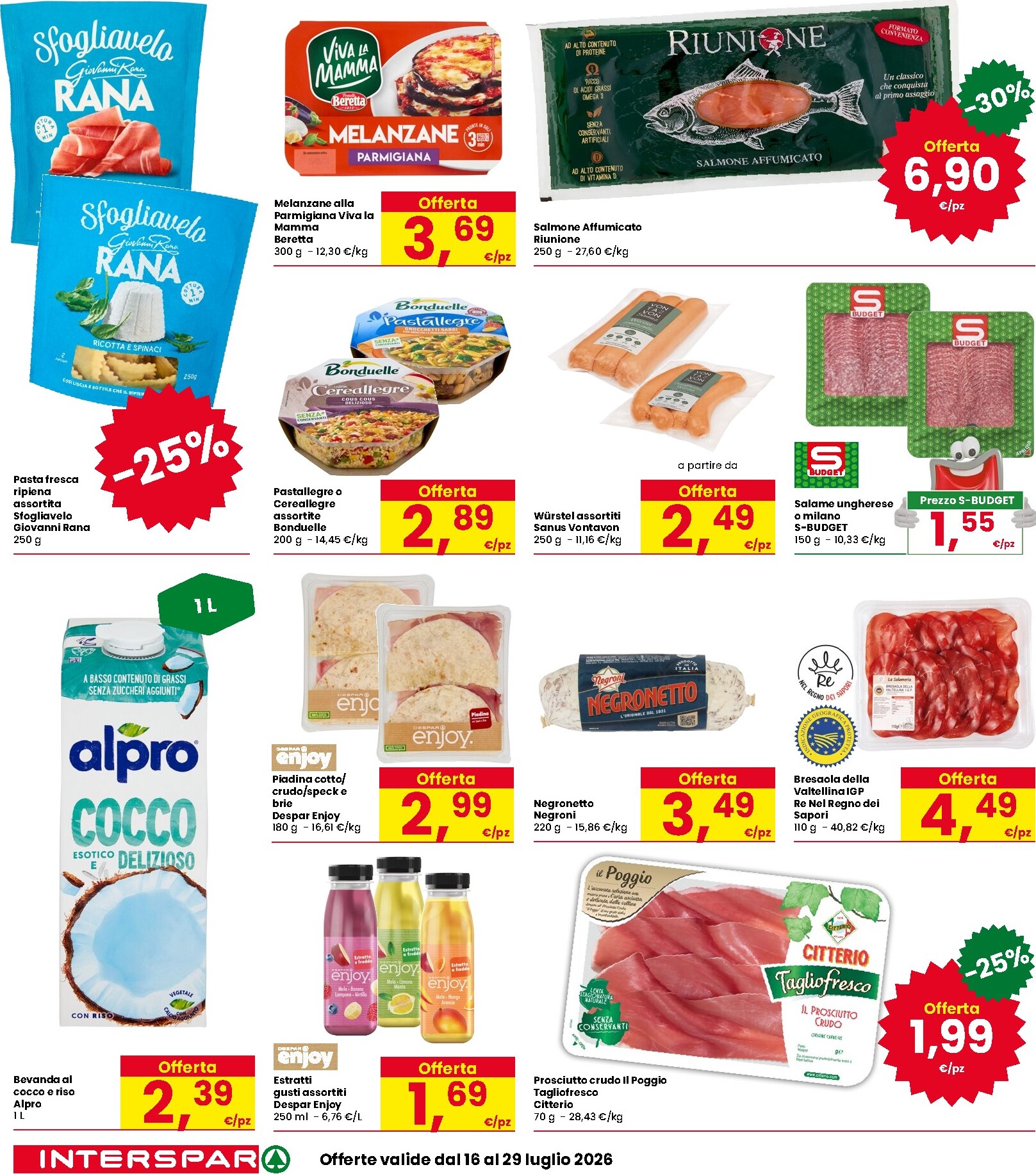 interspar - Volantino attuale di INTERSPAR valido dal giovedì 16/07/2026 al mercoledì 29/07/2026 - page: 10