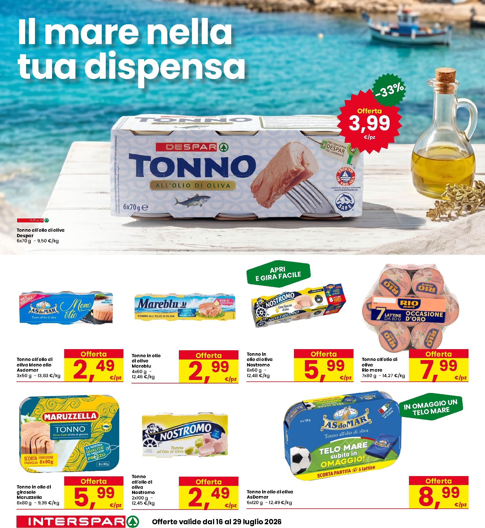 interspar - Volantino attuale di INTERSPAR valido dal giovedì 16/07/2026 al mercoledì 29/07/2026 - page: 20