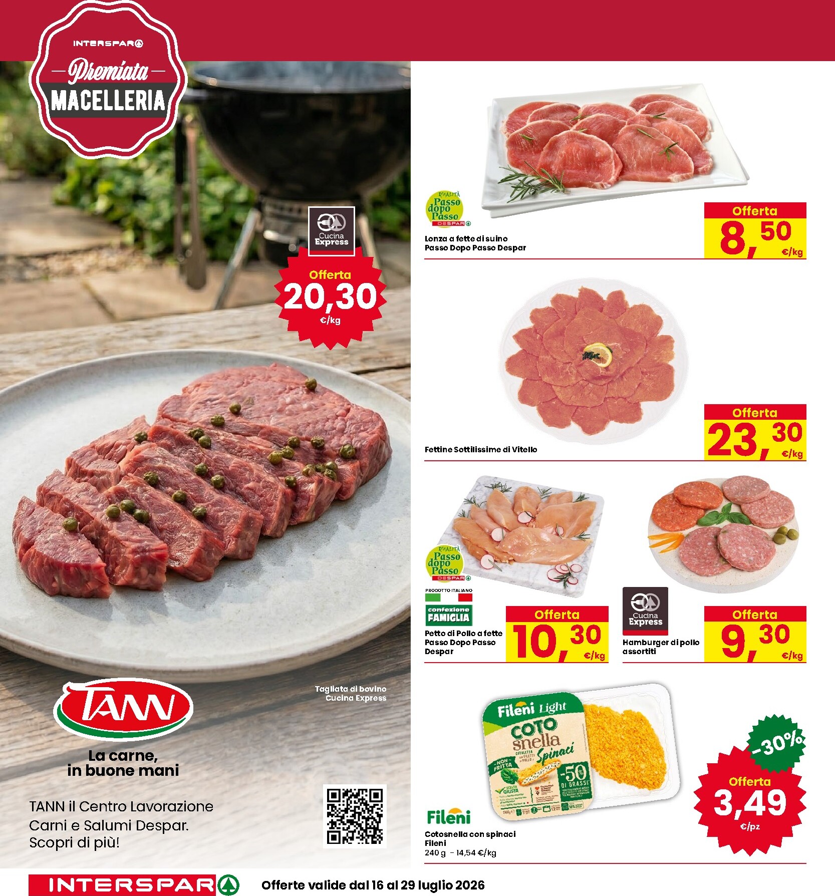 interspar - Volantino attuale di INTERSPAR valido dal giovedì 16/07/2026 al mercoledì 29/07/2026 - page: 4