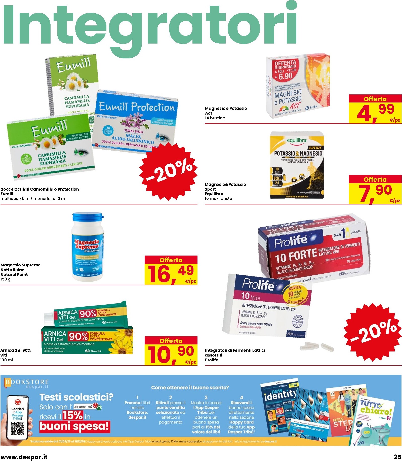 interspar - Volantino attuale di INTERSPAR valido dal giovedì 16/07/2026 al mercoledì 29/07/2026 - page: 25