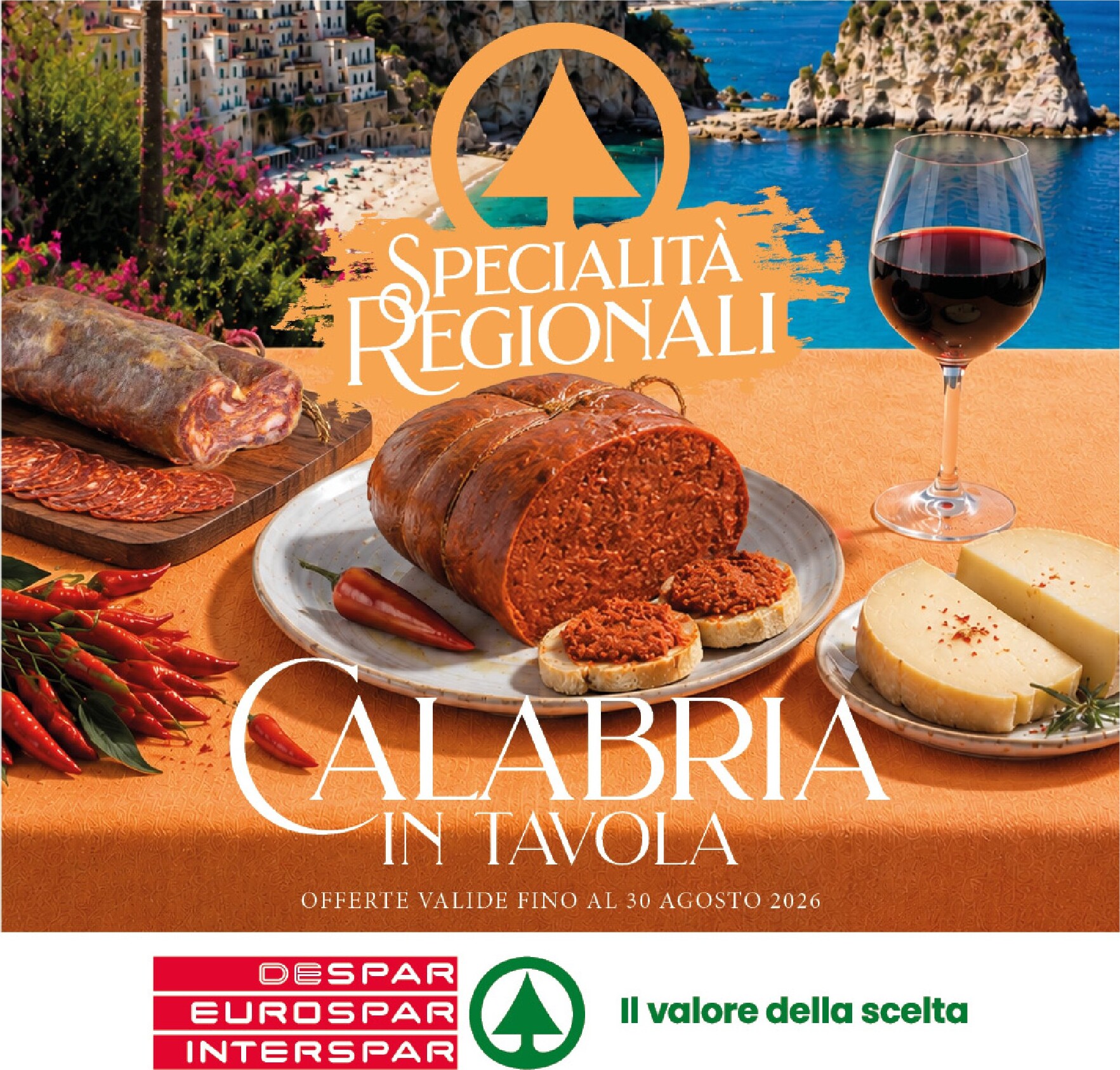 interspar - Volantino attuale di INTERSPAR - Specialità regionali valido dal lunedì 20/07/2026 al domenica 30/08/2026