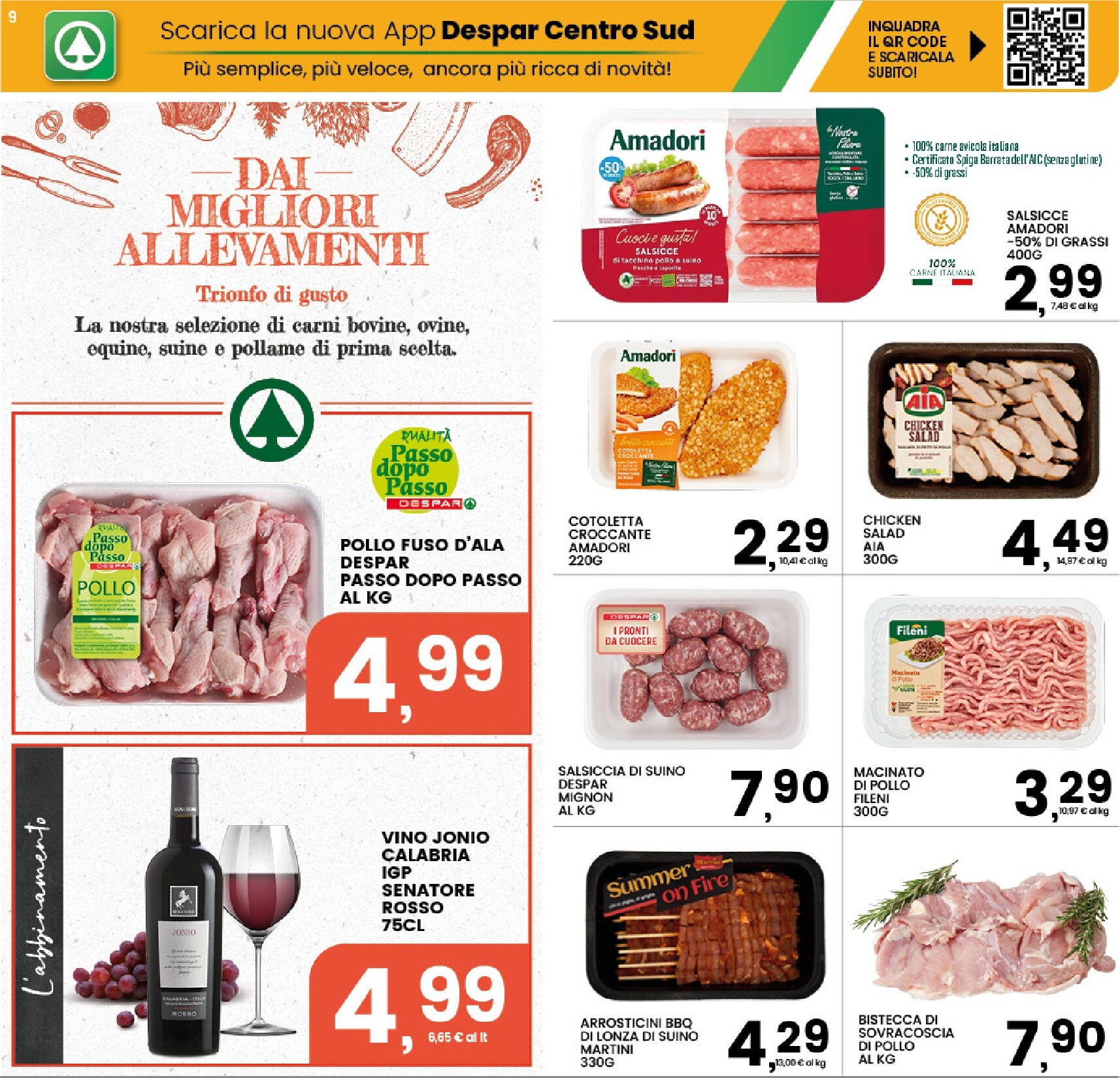 interspar - Volantino attuale di INTERSPAR valido dal lunedì 20/07/2026 al mercoledì 29/07/2026 - page: 9
