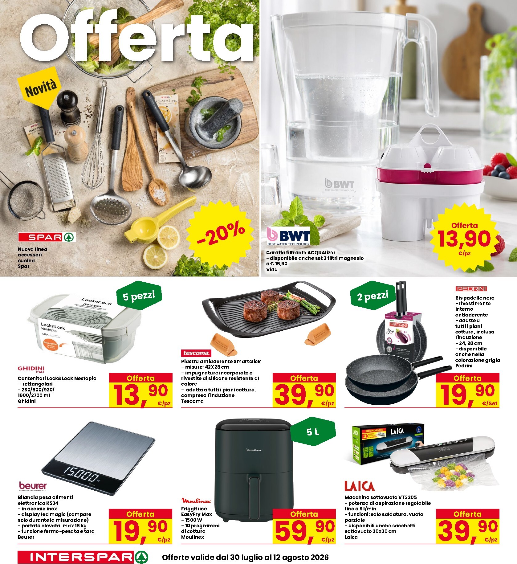 interspar - Volantino attuale di INTERSPAR valido dal giovedì 30/07/2026 al mercoledì 12/08/2026 - page: 30