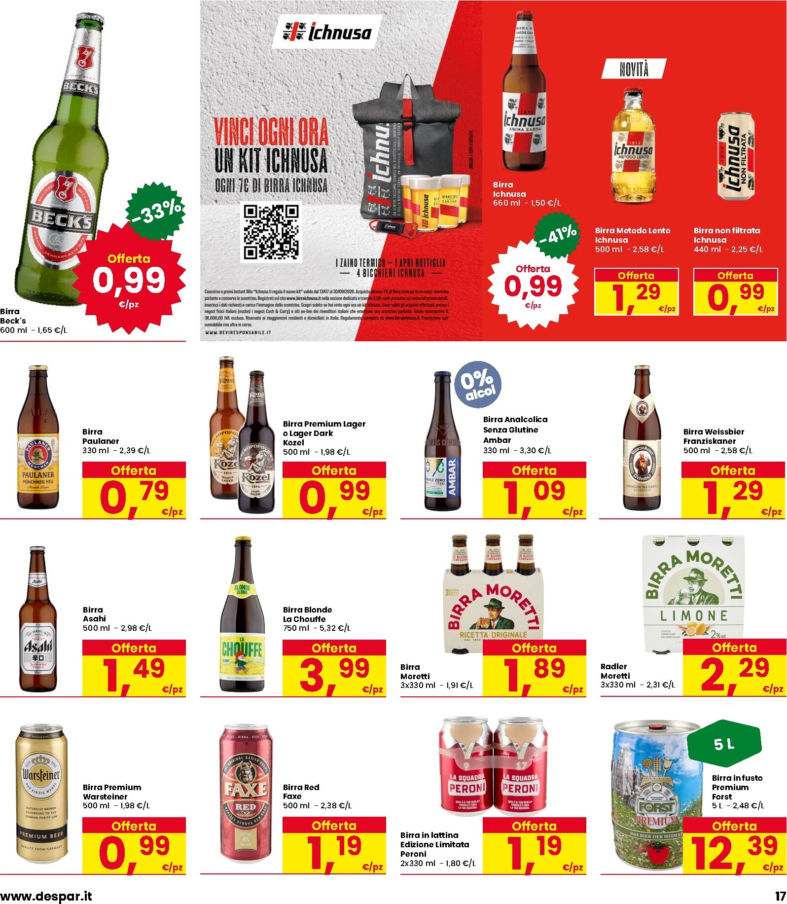 interspar - Volantino attuale di INTERSPAR valido dal giovedì 13/08/2026 al mercoledì 26/08/2026 - page: 17