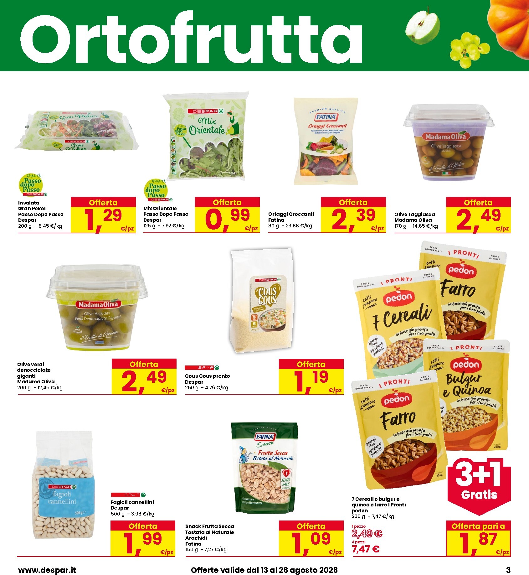 interspar - Volantino attuale di INTERSPAR valido dal giovedì 13/08/2026 al mercoledì 26/08/2026 - page: 3