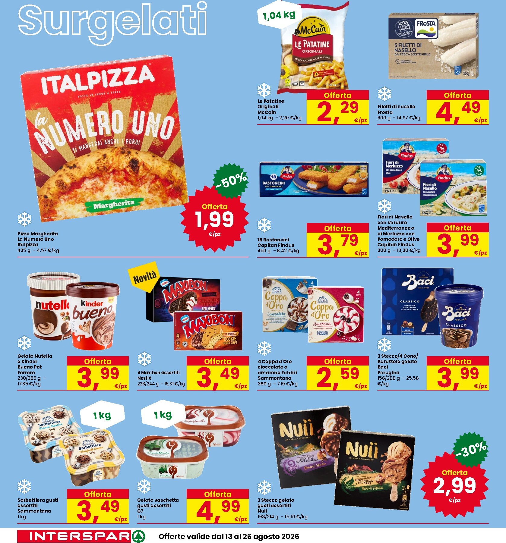 interspar - Volantino attuale di INTERSPAR valido dal giovedì 13/08/2026 al mercoledì 26/08/2026 - page: 12