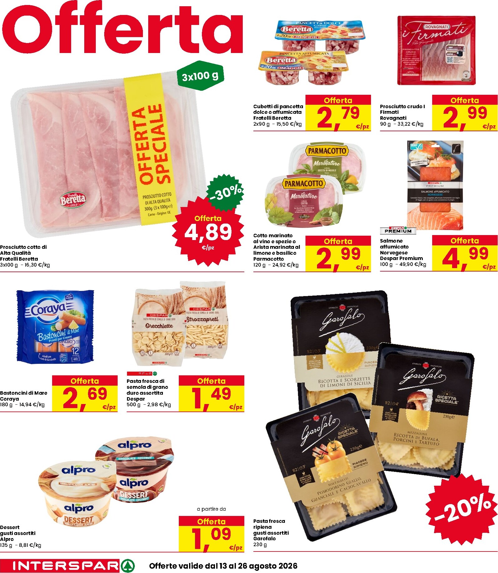 interspar - Volantino attuale di INTERSPAR valido dal giovedì 13/08/2026 al mercoledì 26/08/2026 - page: 10