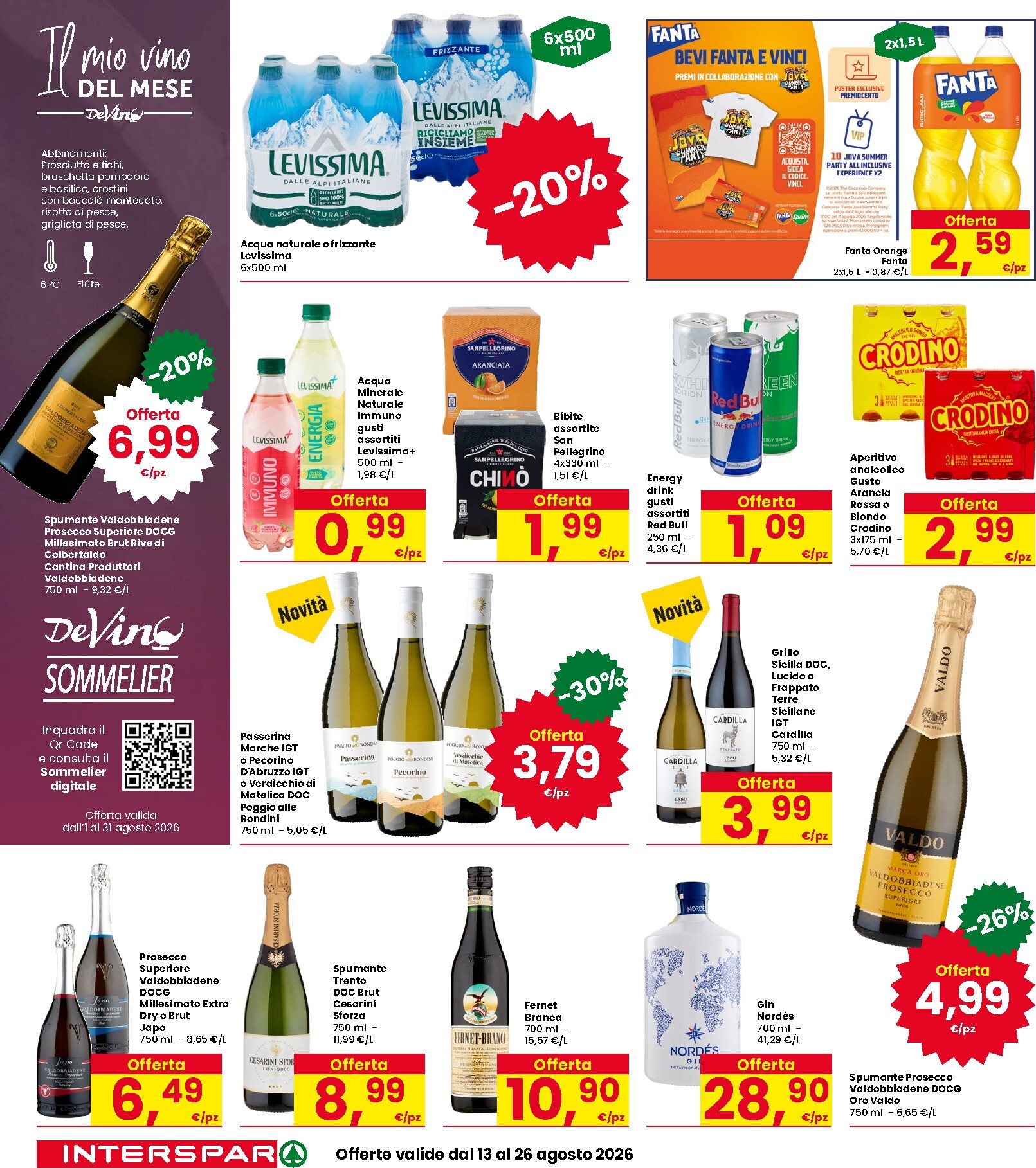 interspar - Volantino attuale di INTERSPAR valido dal giovedì 13/08/2026 al mercoledì 26/08/2026 - page: 16