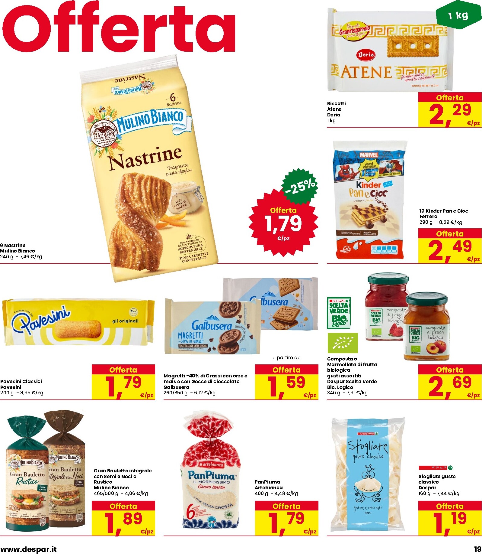 interspar - Volantino attuale di INTERSPAR valido dal giovedì 13/08/2026 al mercoledì 26/08/2026 - page: 19
