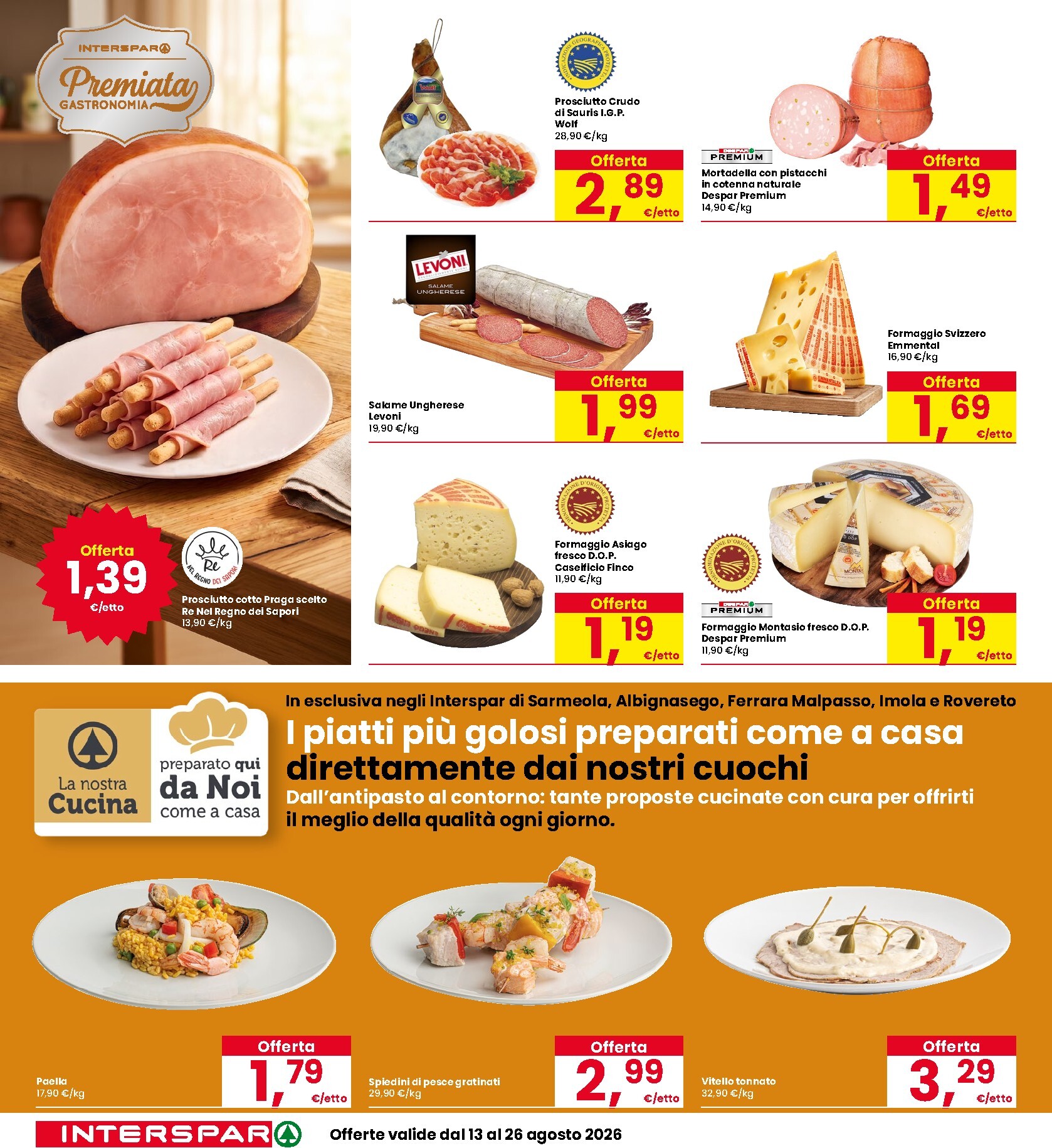 interspar - Volantino attuale di INTERSPAR valido dal giovedì 13/08/2026 al mercoledì 26/08/2026 - page: 6