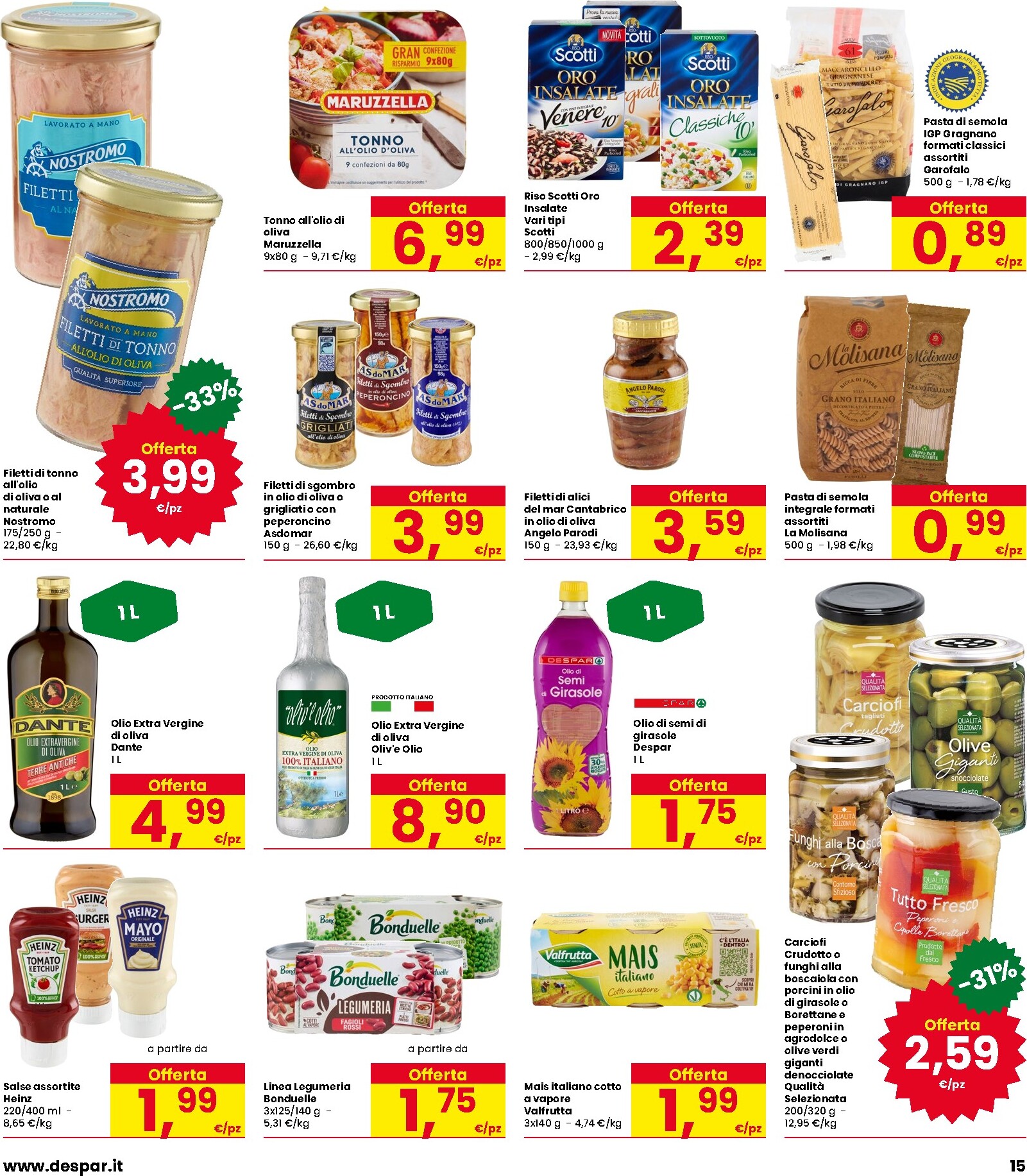 interspar - Volantino attuale di INTERSPAR valido dal giovedì 13/08/2026 al mercoledì 26/08/2026 - page: 15