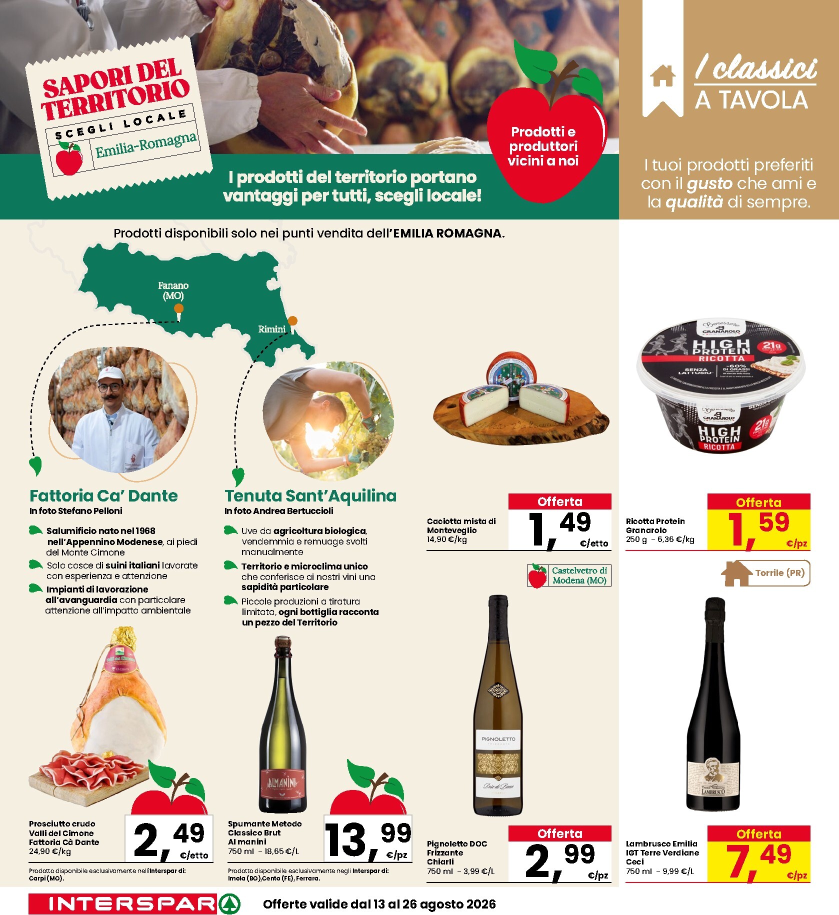 interspar - Volantino attuale di INTERSPAR valido dal giovedì 13/08/2026 al mercoledì 26/08/2026 - page: 8