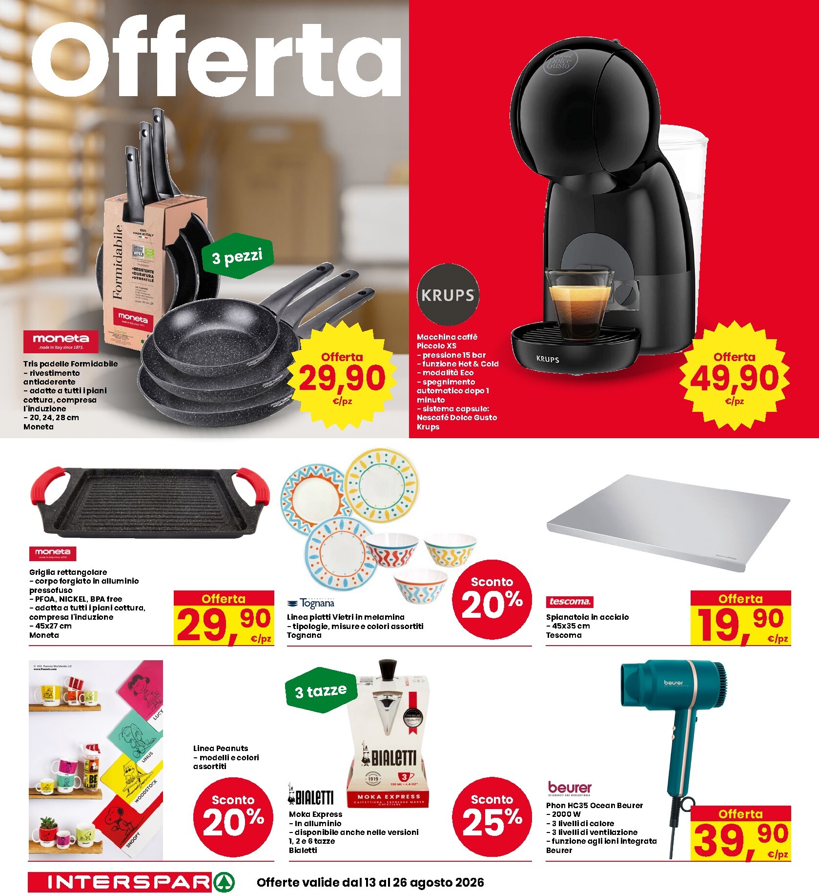 interspar - Volantino attuale di INTERSPAR valido dal giovedì 13/08/2026 al mercoledì 26/08/2026 - page: 30