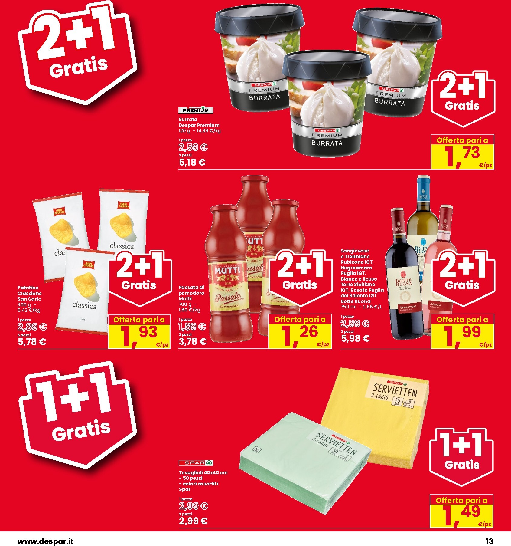 interspar - Volantino attuale di INTERSPAR valido dal giovedì 13/08/2026 al mercoledì 26/08/2026 - page: 13