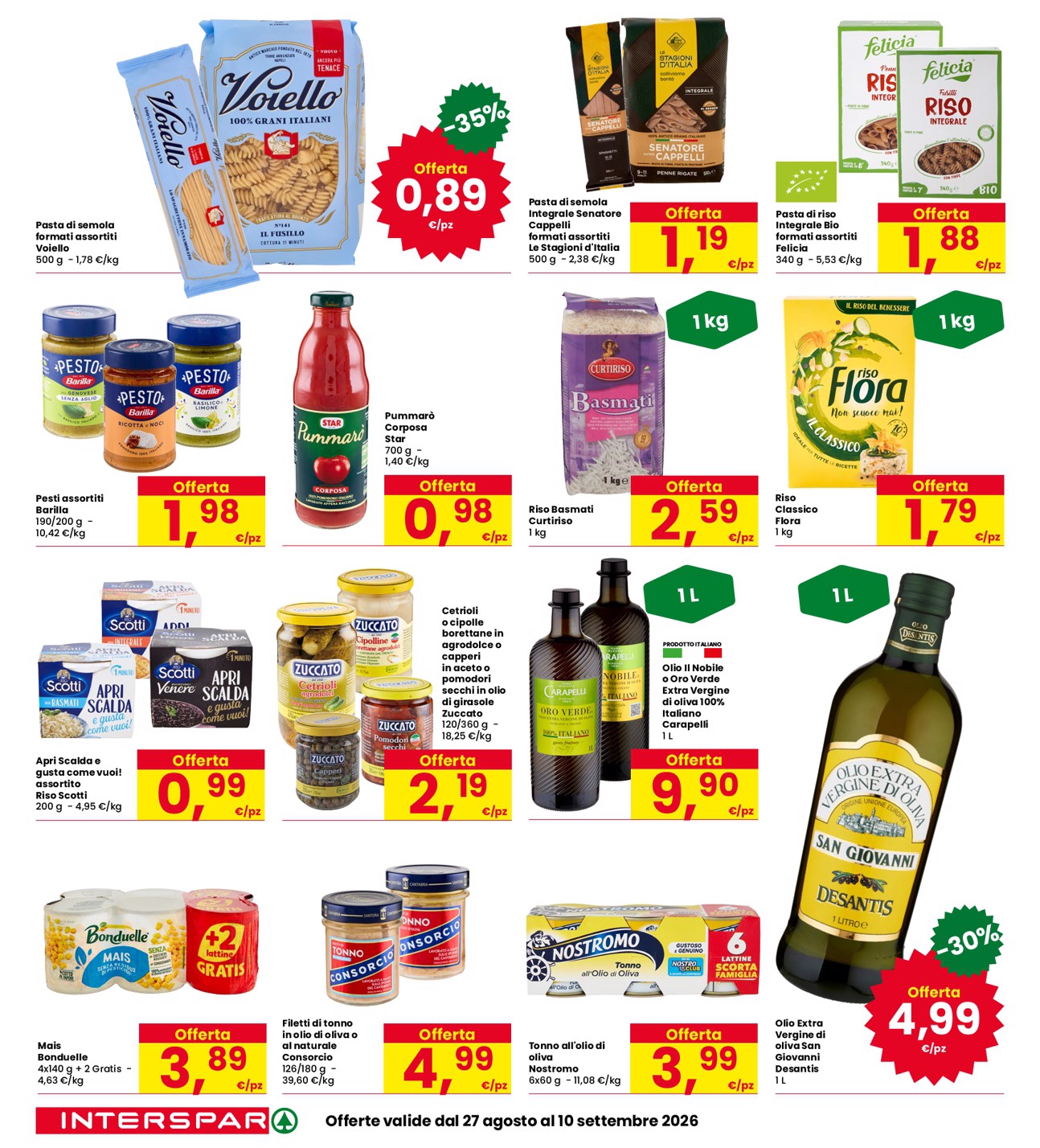 interspar - Volantino attuale di INTERSPAR valido dal giovedì 27/08/2026 al giovedì 10/09/2026 - page: 20