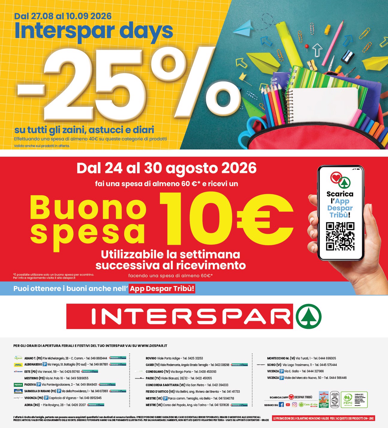 interspar - Volantino attuale di INTERSPAR valido dal giovedì 27/08/2026 al giovedì 10/09/2026 - page: 32