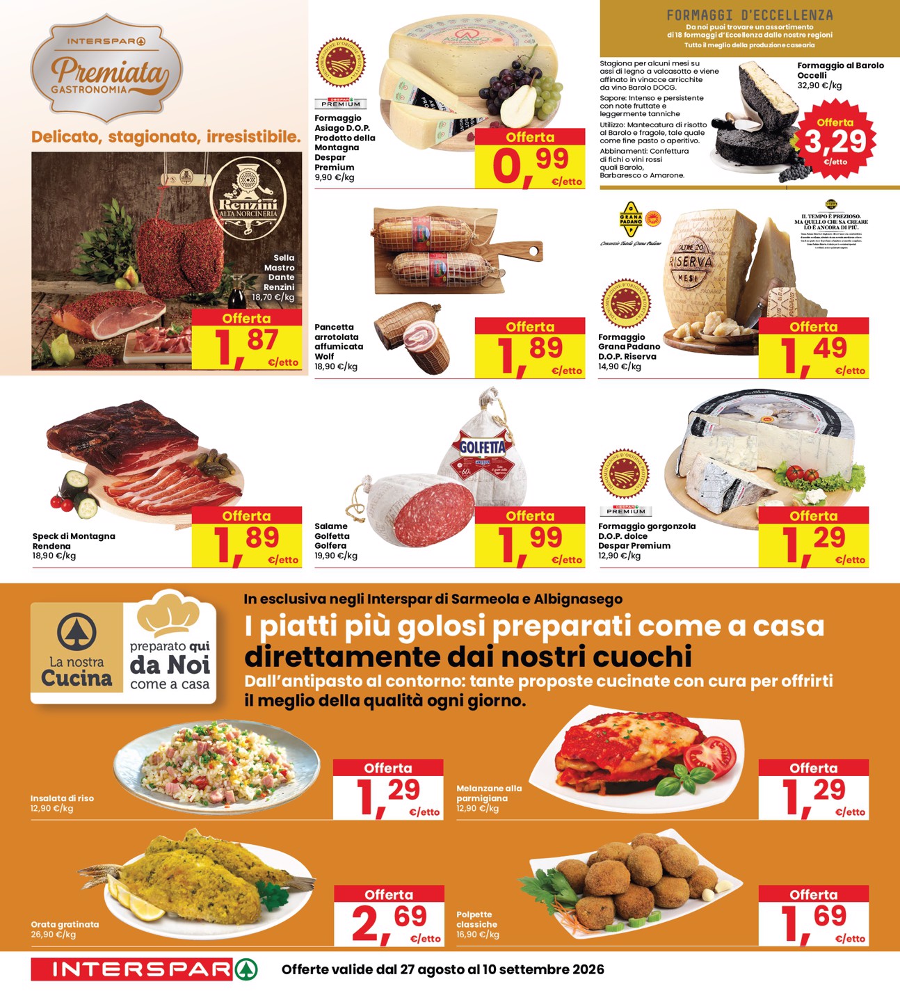 interspar - Volantino attuale di INTERSPAR valido dal giovedì 27/08/2026 al giovedì 10/09/2026 - page: 6