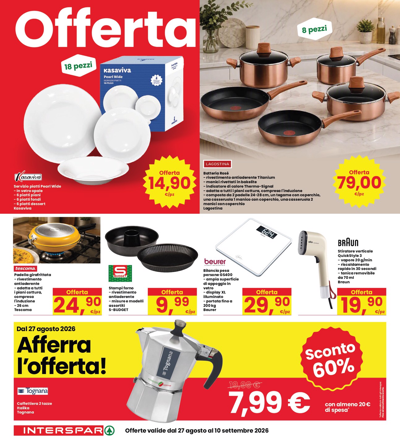 interspar - Volantino attuale di INTERSPAR valido dal giovedì 27/08/2026 al giovedì 10/09/2026 - page: 28