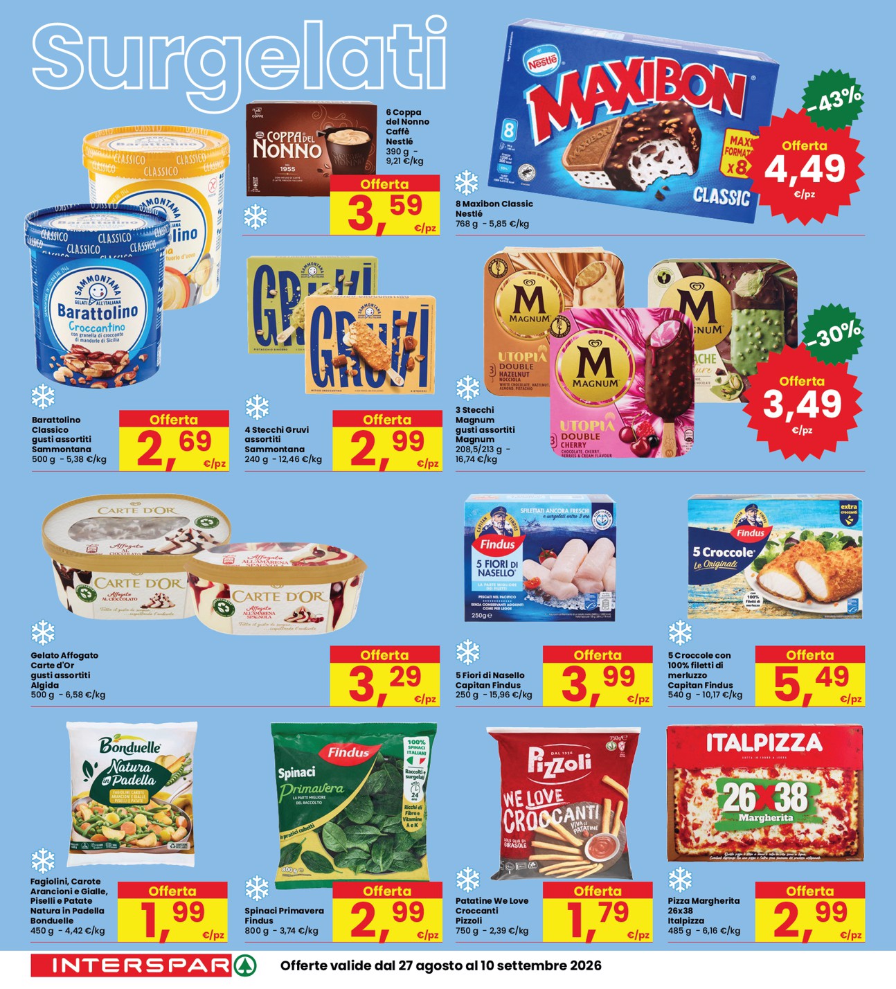 interspar - Volantino attuale di INTERSPAR valido dal giovedì 27/08/2026 al giovedì 10/09/2026 - page: 16