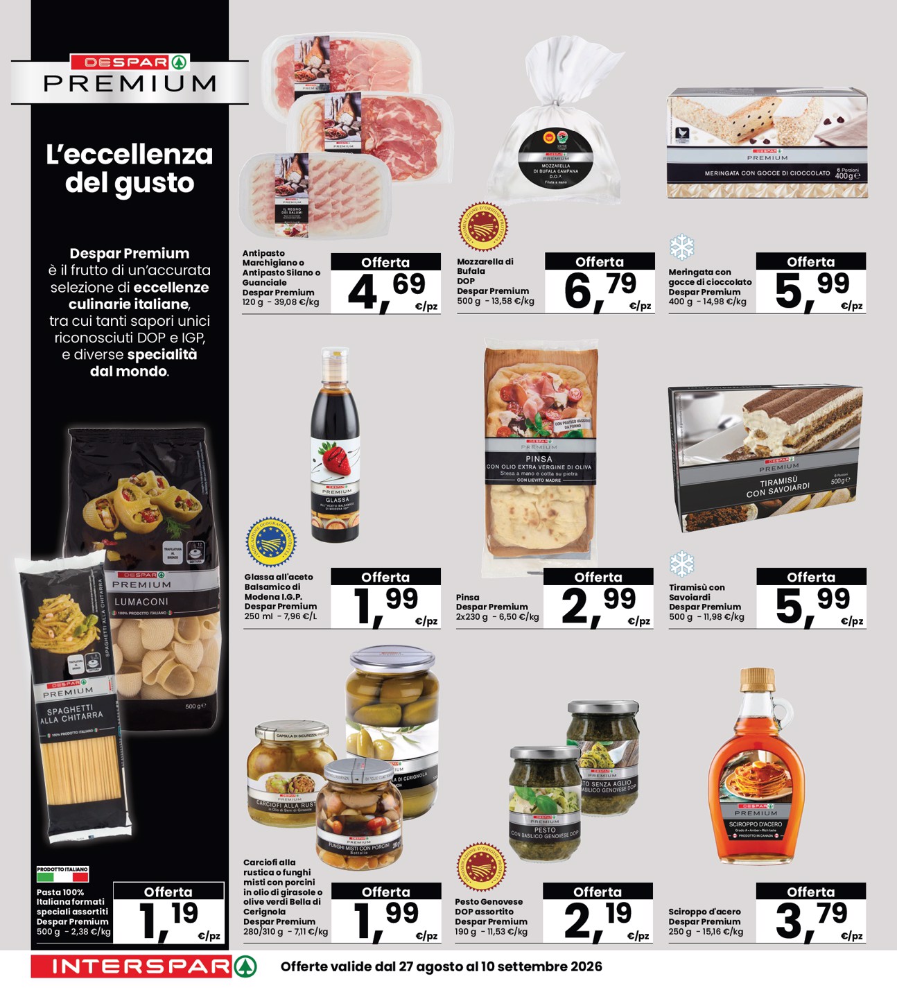 interspar - Volantino attuale di INTERSPAR valido dal giovedì 27/08/2026 al giovedì 10/09/2026 - page: 10